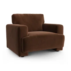 Sadie 44" Velvet Lounge Chair - Hale Earth