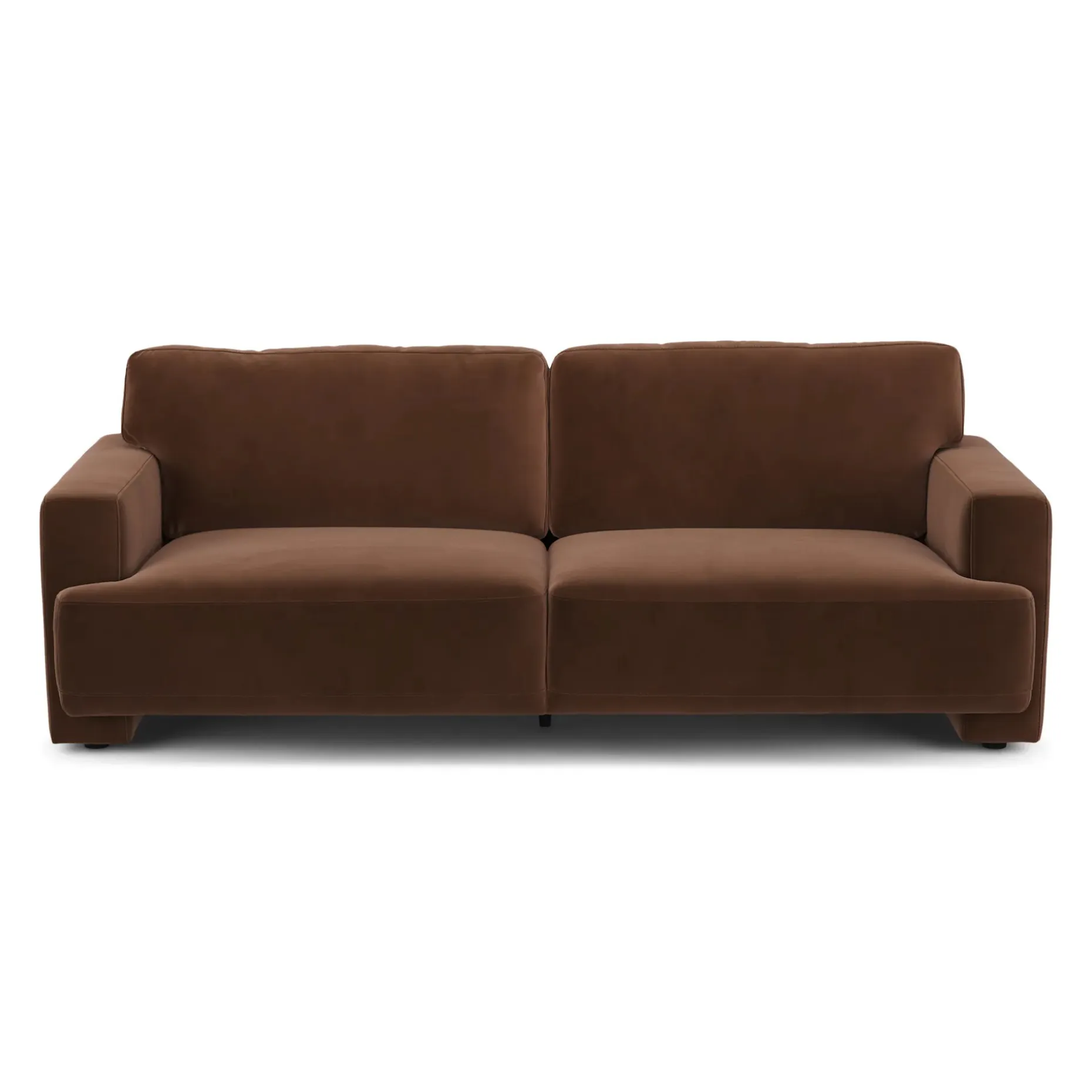 Sadie 89.75" Velvet Sofa - Hale Earth