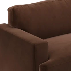 Sadie 89.75" Velvet Sofa - Hale Earth