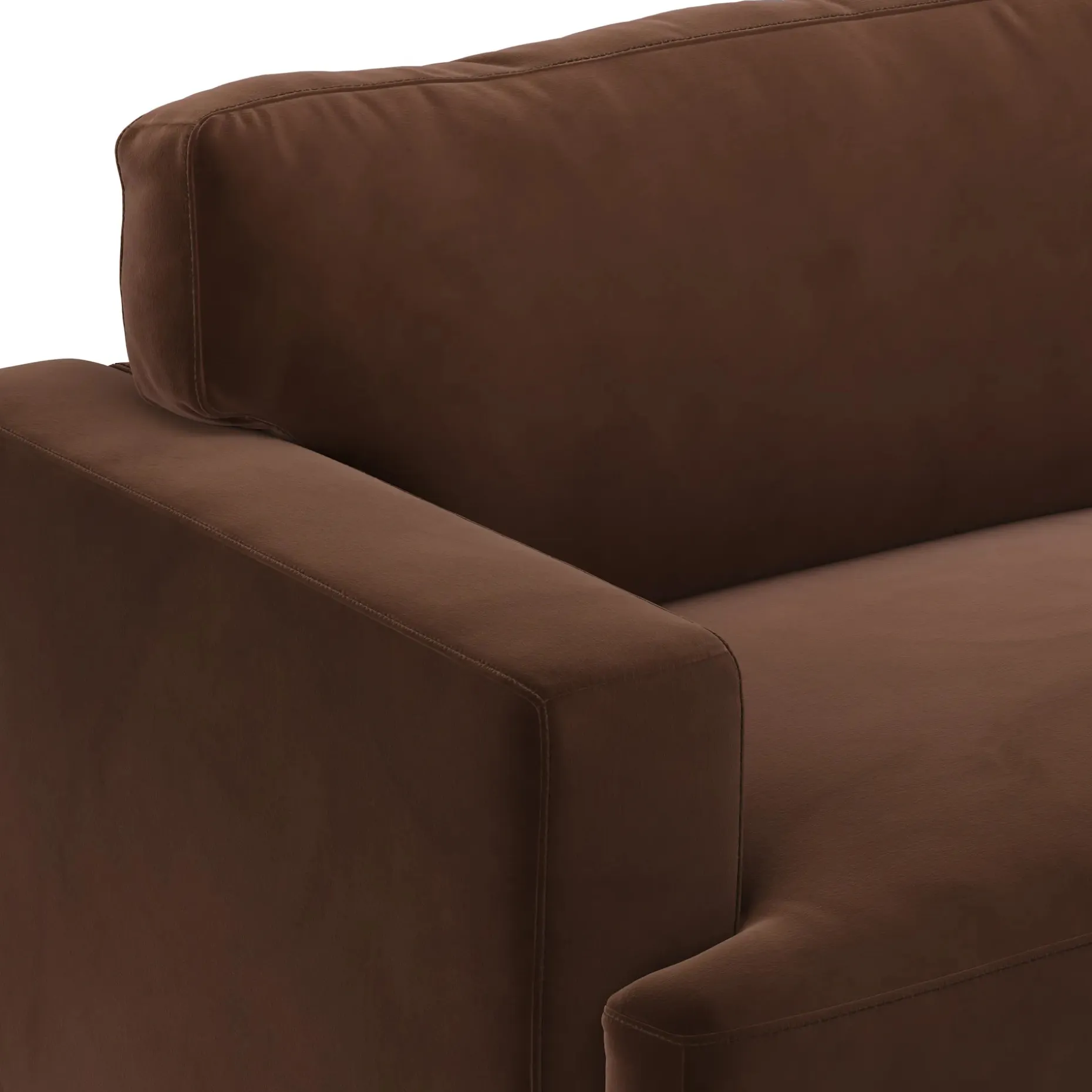 Sadie 89.75" Velvet Sofa - Hale Earth