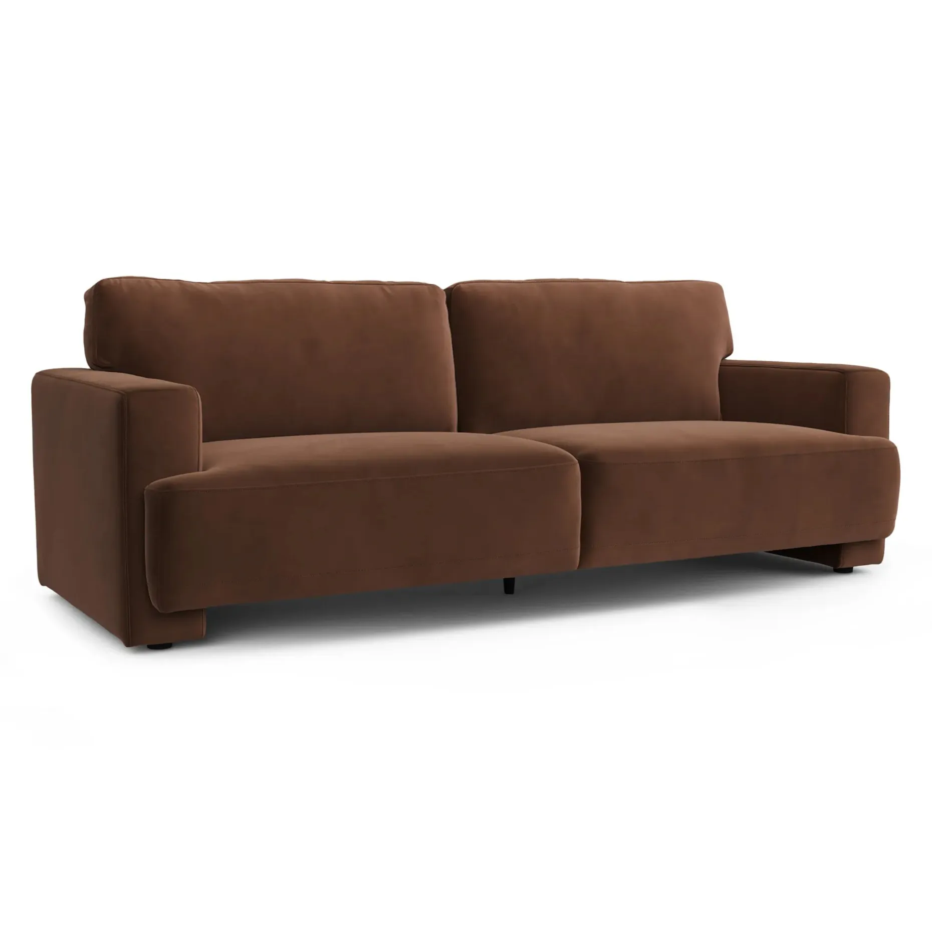 Sadie 89.75" Velvet Sofa - Hale Earth