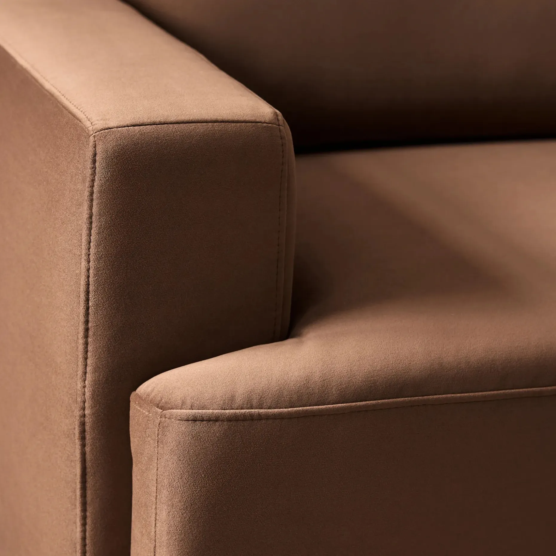 Sadie 89.75" Velvet Sofa - Hale Earth