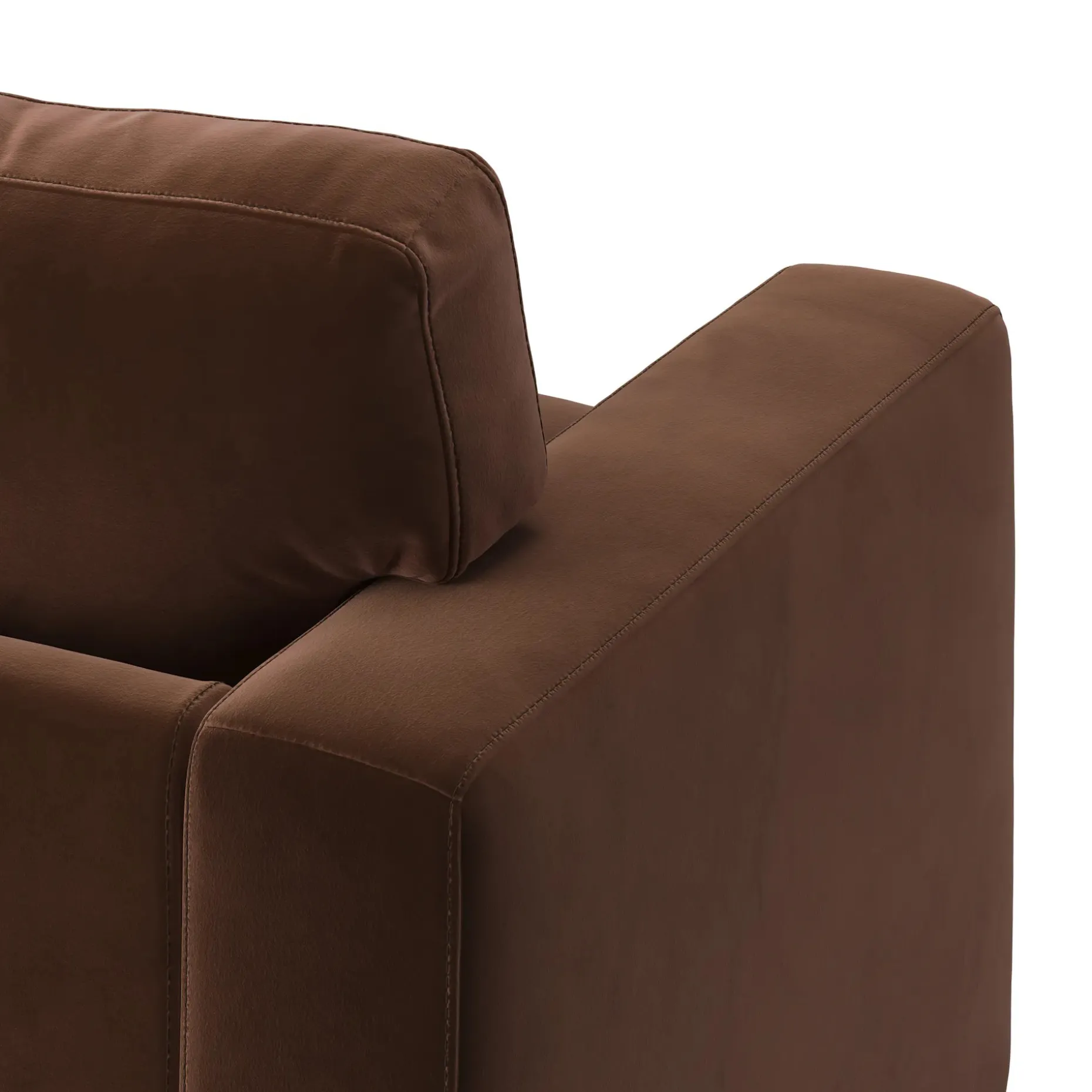 Sadie 89.75" Velvet Sofa - Hale Earth