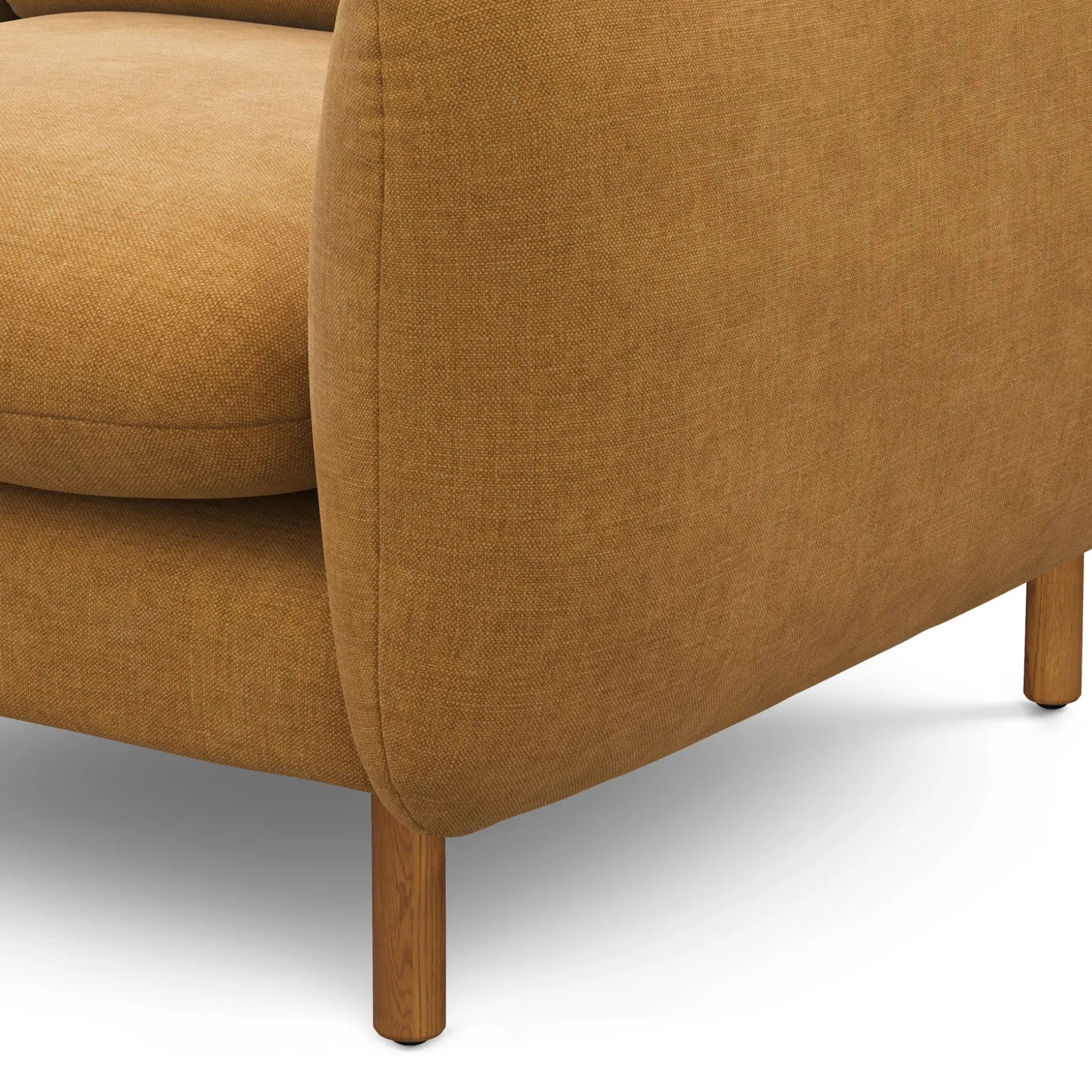 Sanders 37" Lounge Chair - Hestia Ginger
