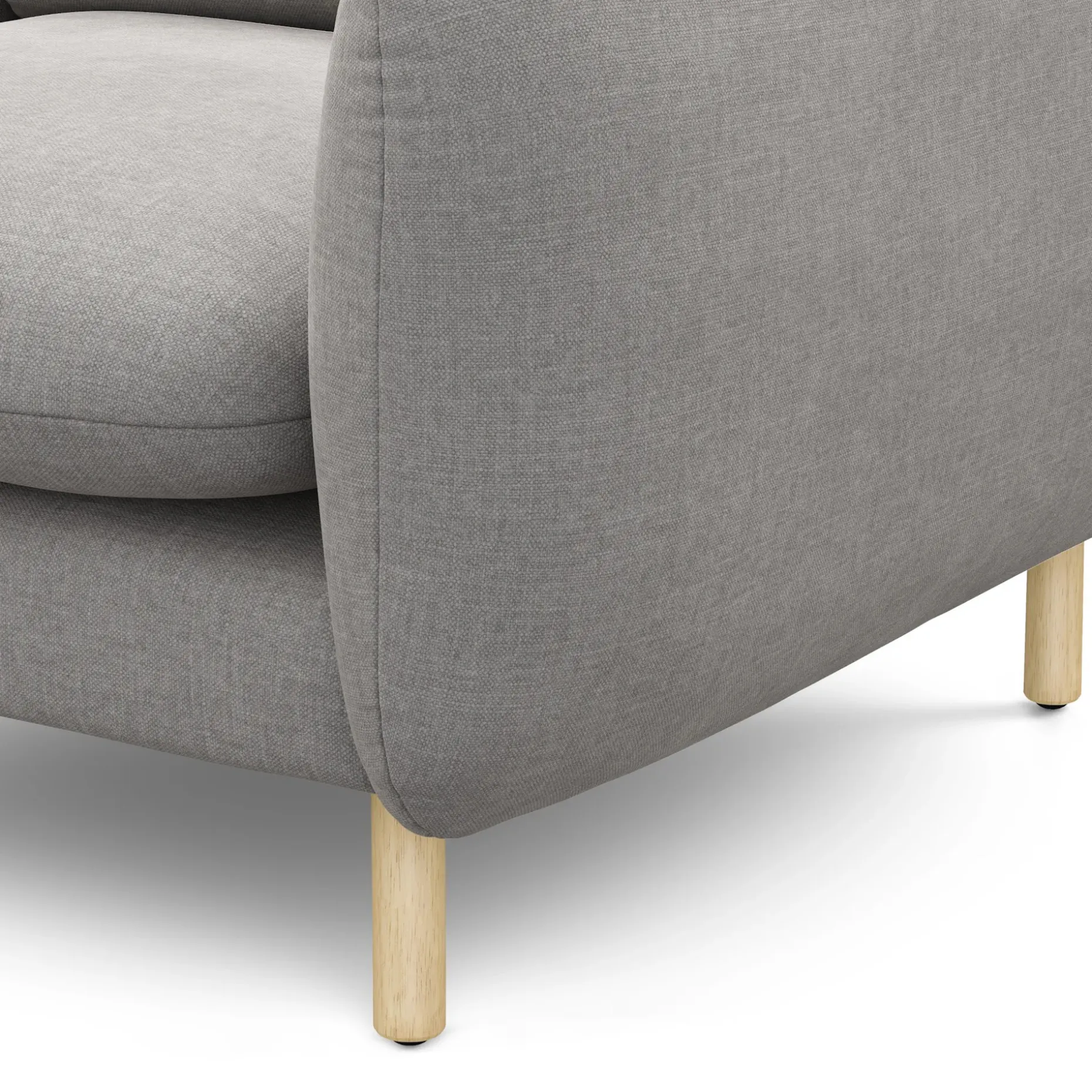 Sanders 37" Lounge Chair - Hestia Gray