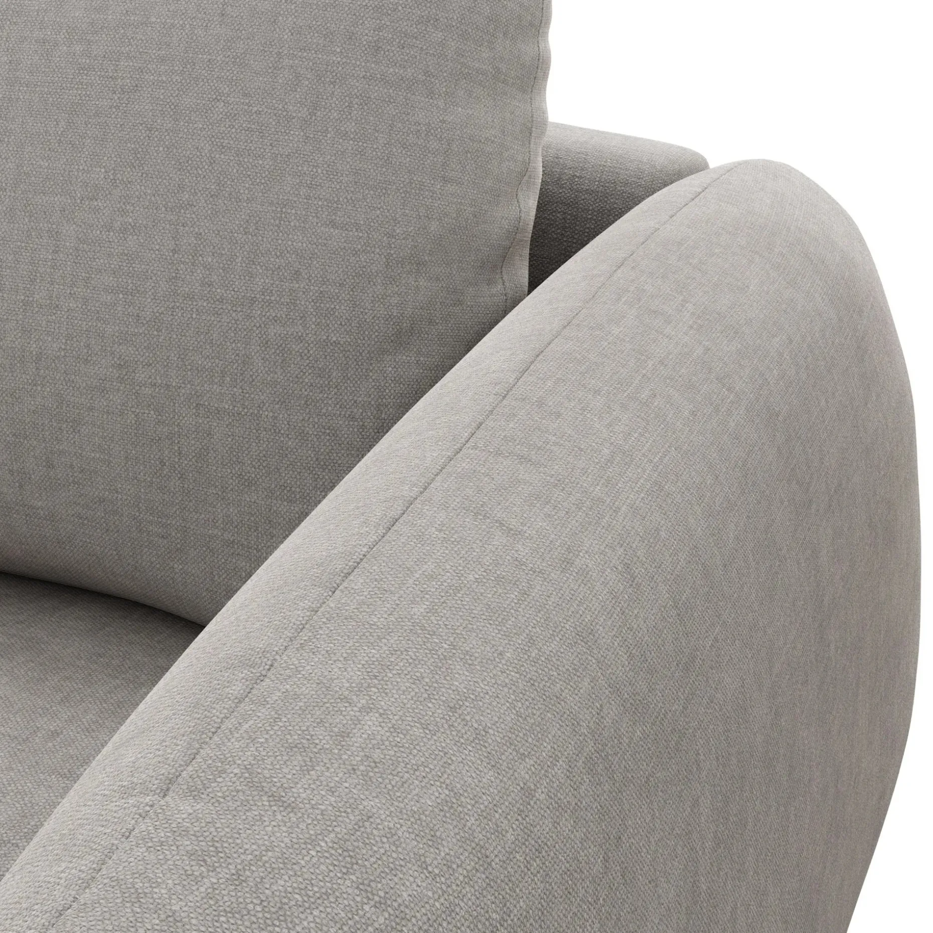 Sanders 37" Lounge Chair - Hestia Gray