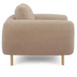Sanders 37" Lounge Chair - Sandstone Wool Bouclé