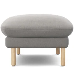 Sanders 35.5" Ottoman - Hestia Gray