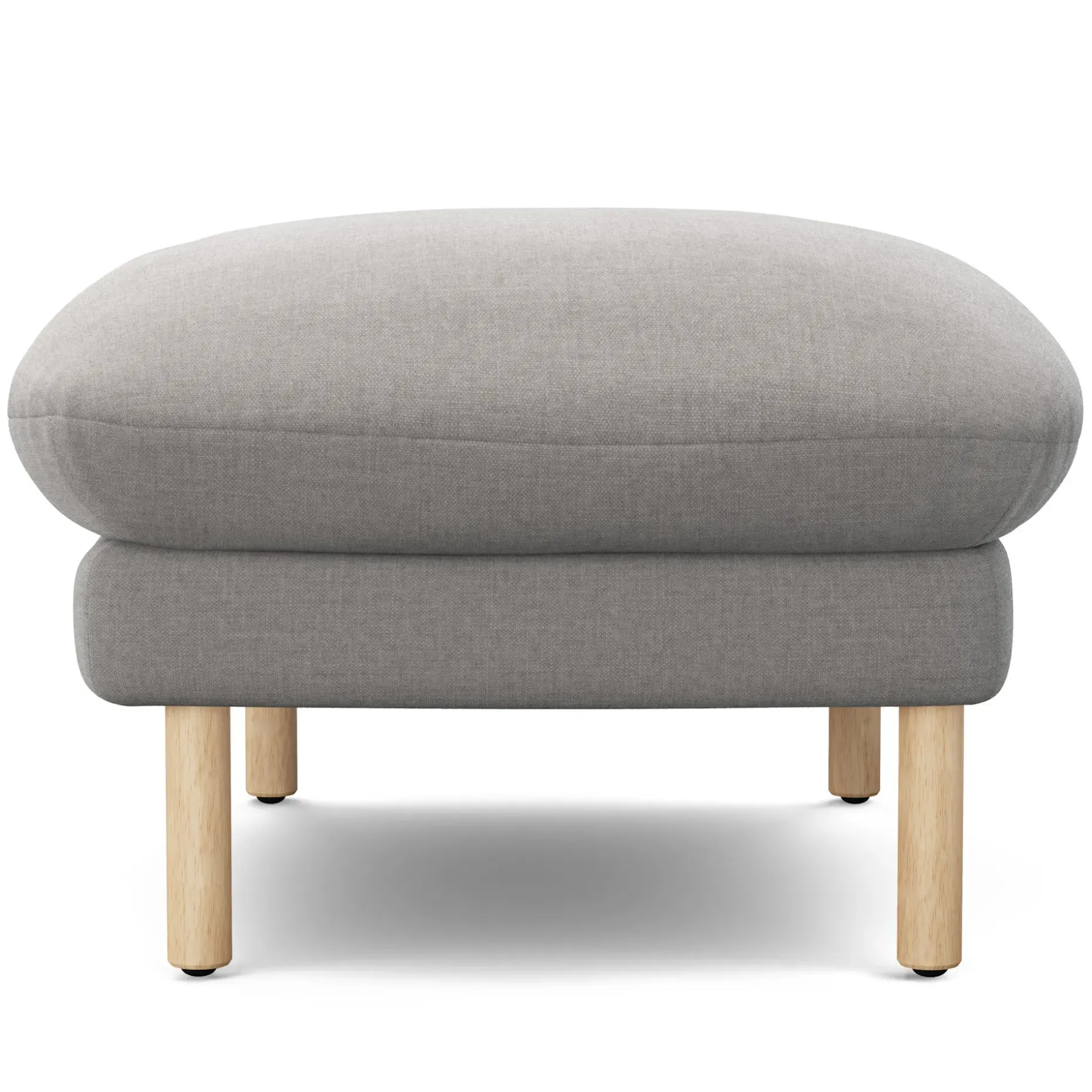 Sanders 35.5" Ottoman - Hestia Gray