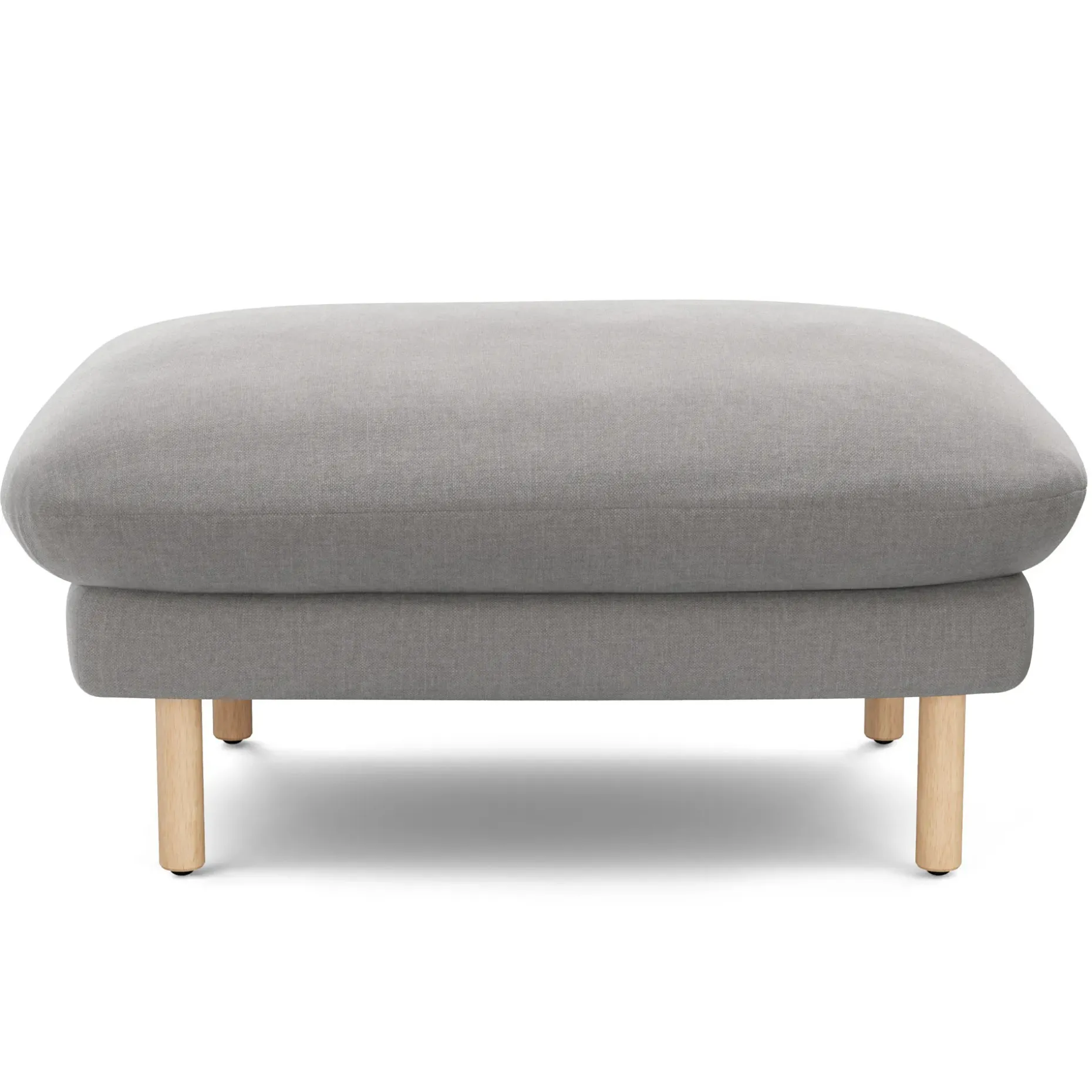 Sanders 35.5" Ottoman - Hestia Gray