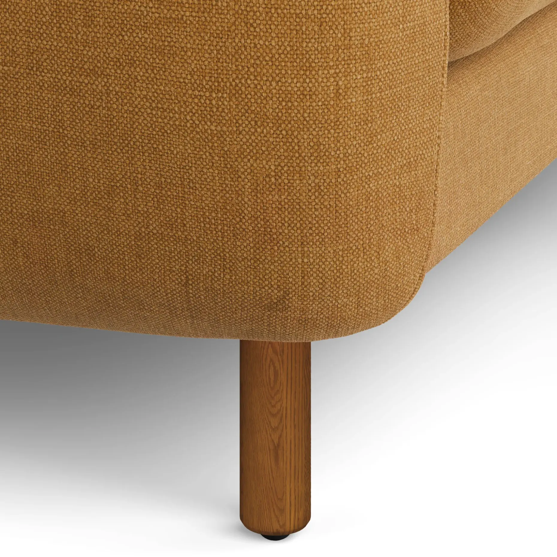 Sanders 85.5" Reversible Sectional - Hestia Ginger