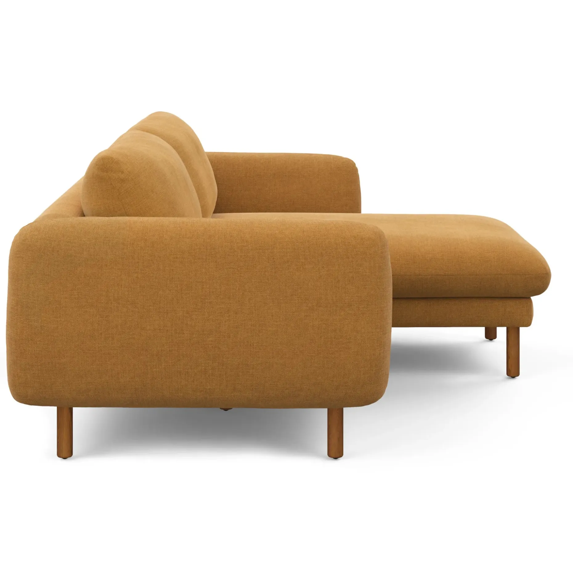 Sanders 85.5" Reversible Sectional - Hestia Ginger