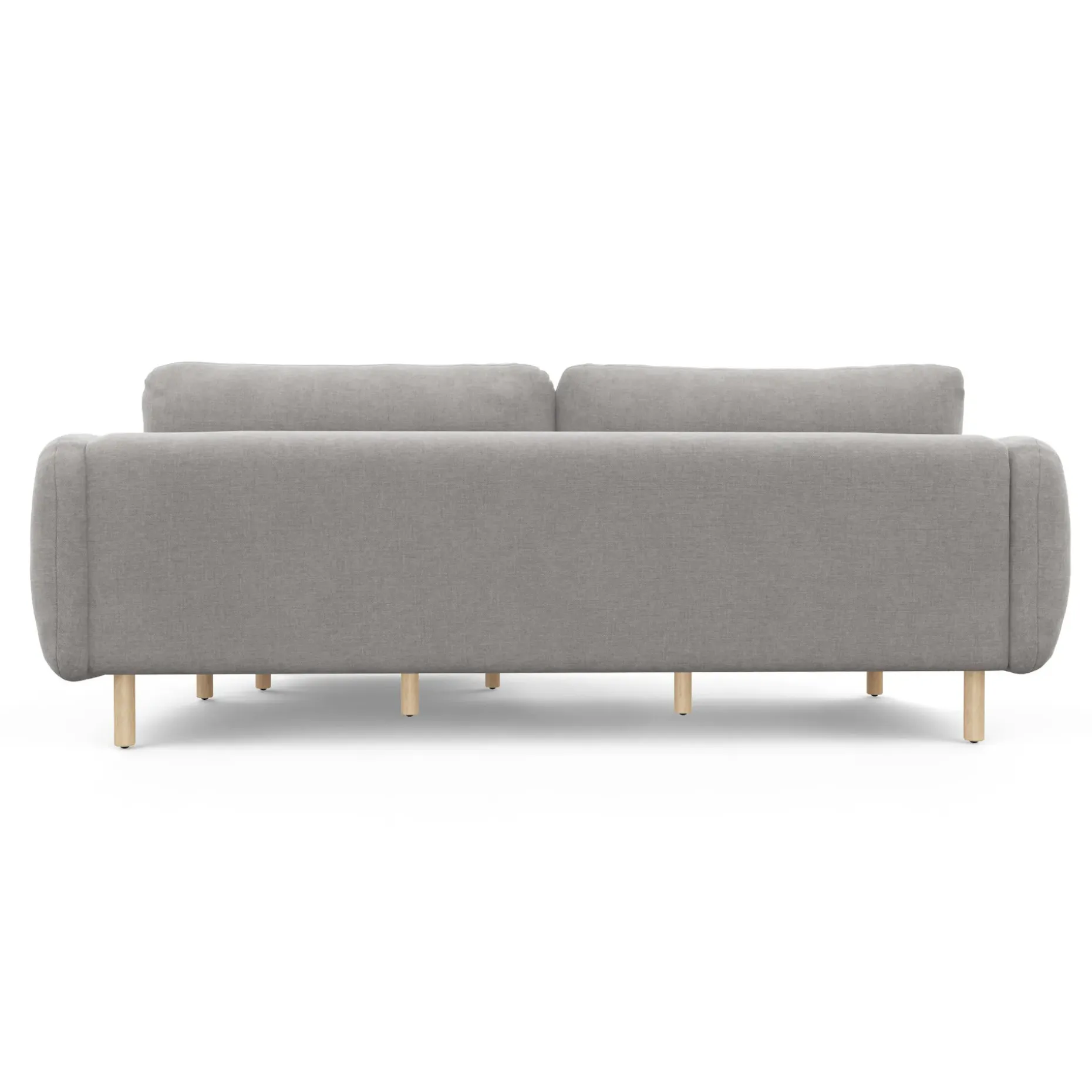 Sanders 85.5" Reversible Sectional - Hestia Gray