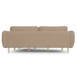 Sanders 85.5" Reversible Sectional - Sandstone Wool Bouclé