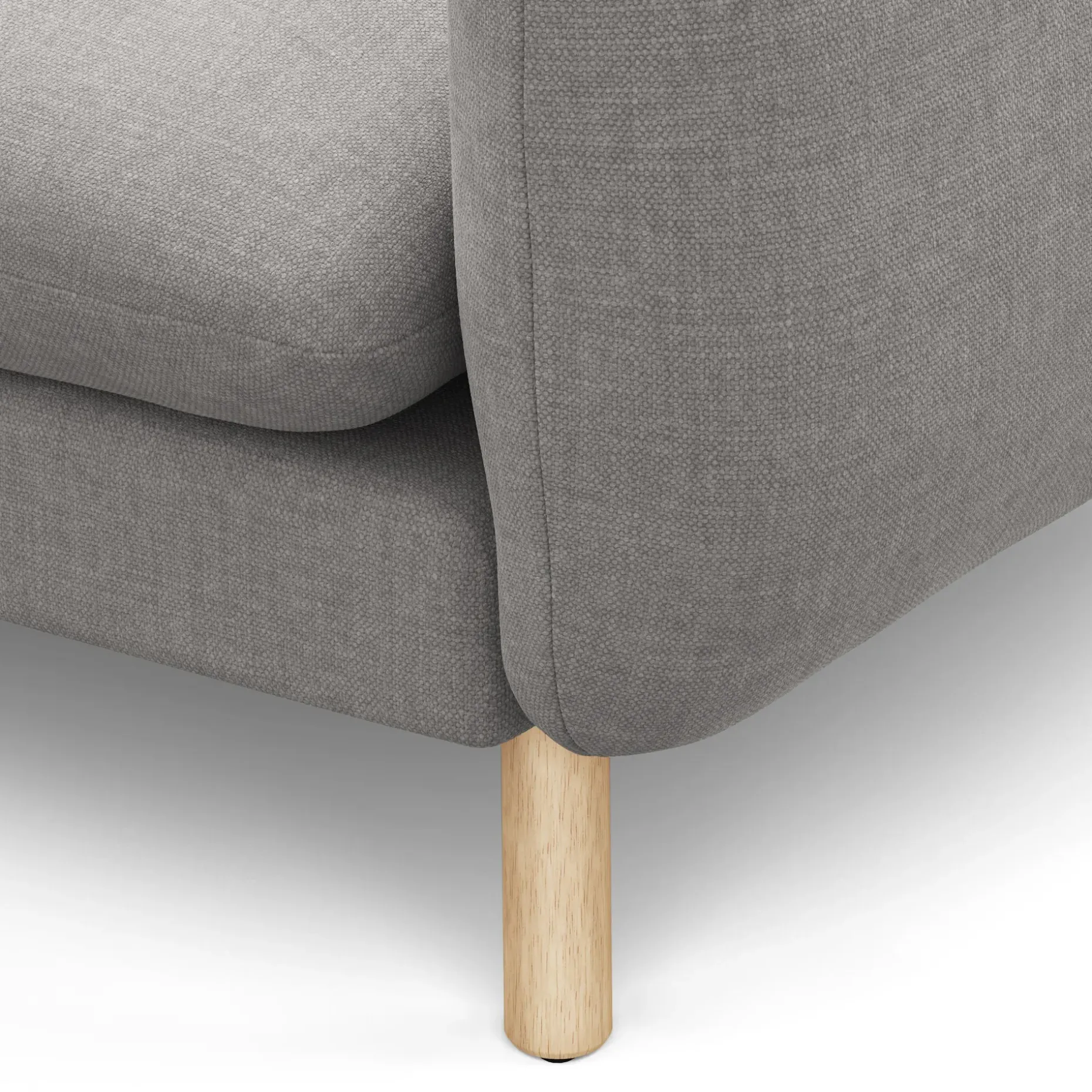 Sanders 85.5" Sofa - Hestia Gray
