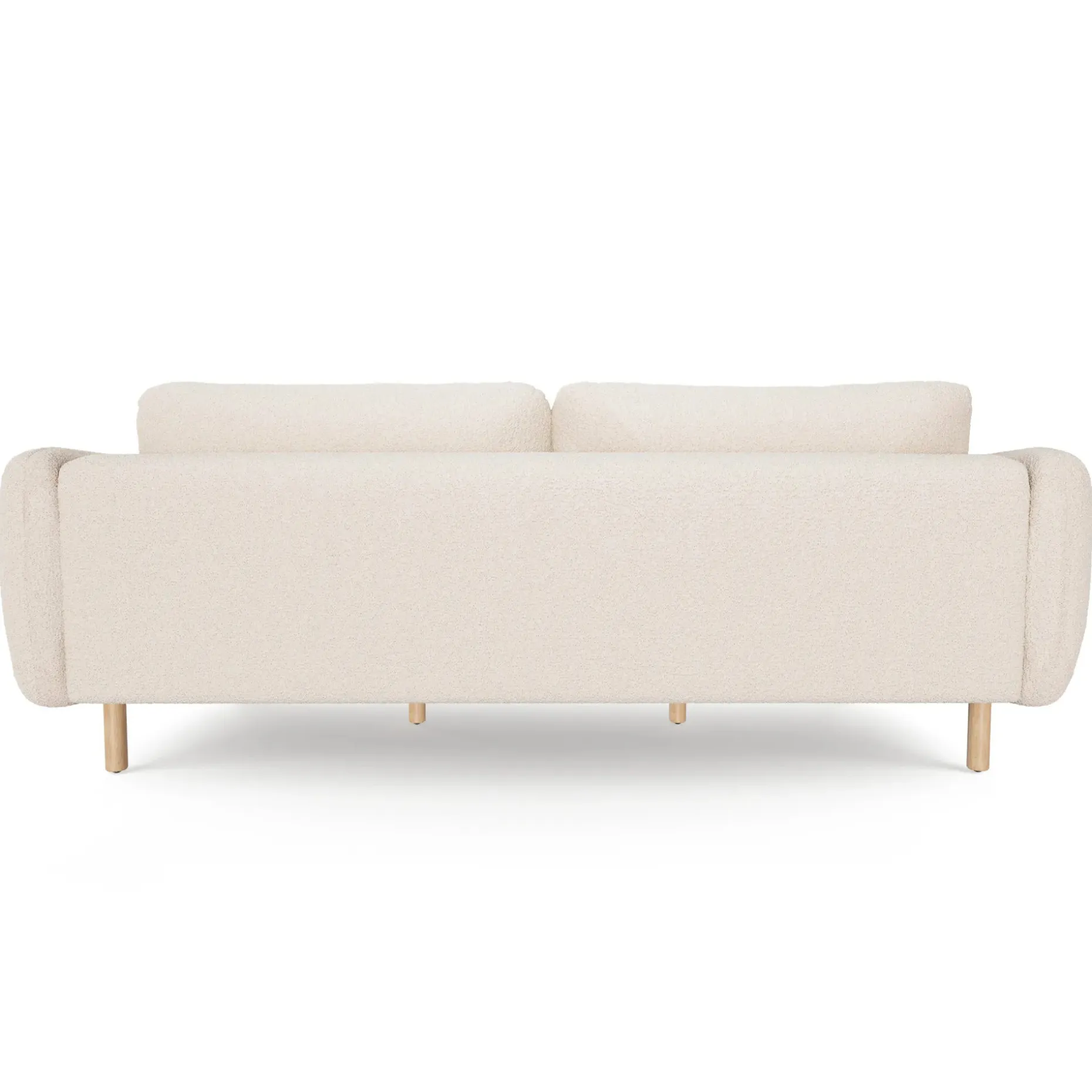 Sanders 85.5" Sofa - Ivory Wool Bouclé