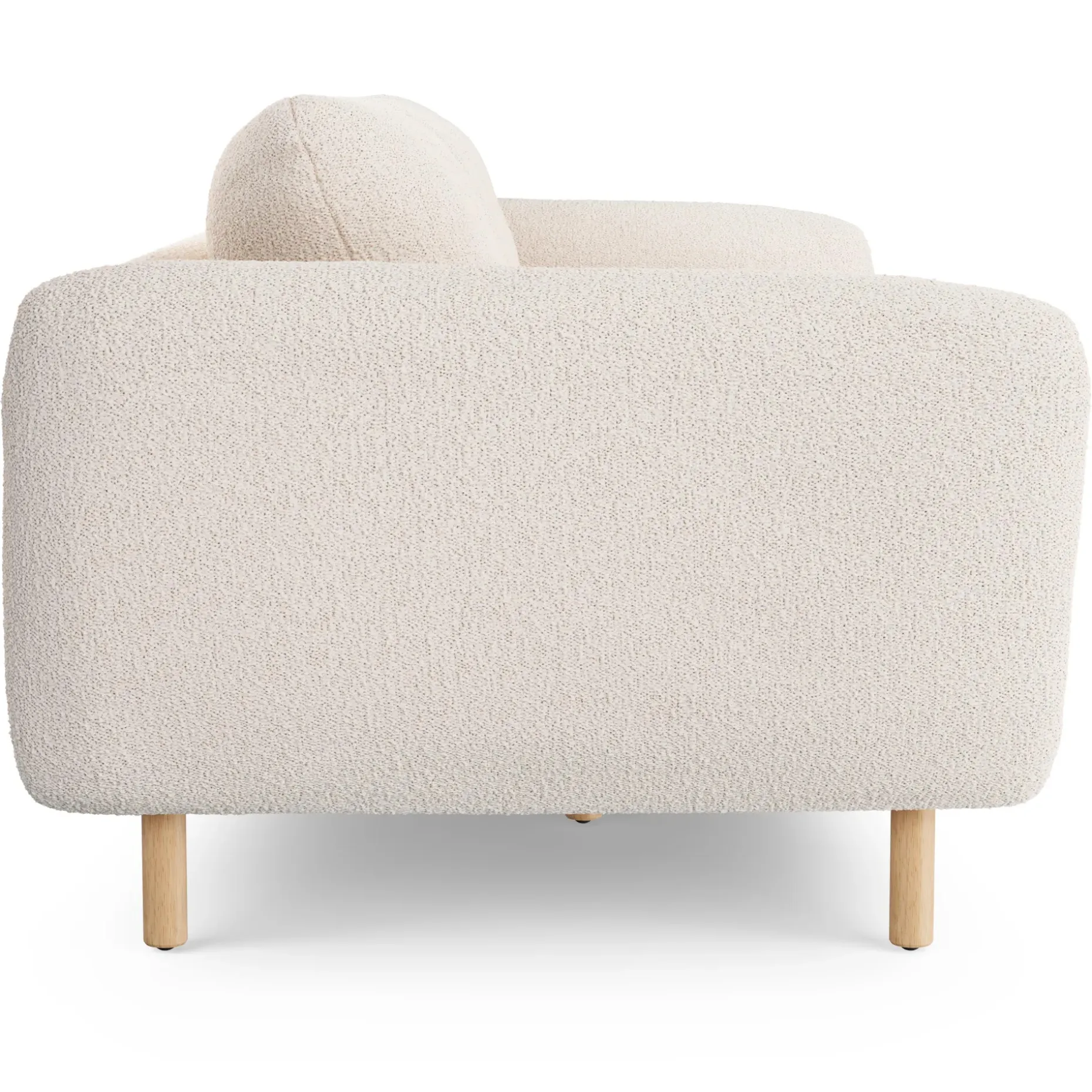 Sanders 85.5" Sofa - Ivory Wool Bouclé