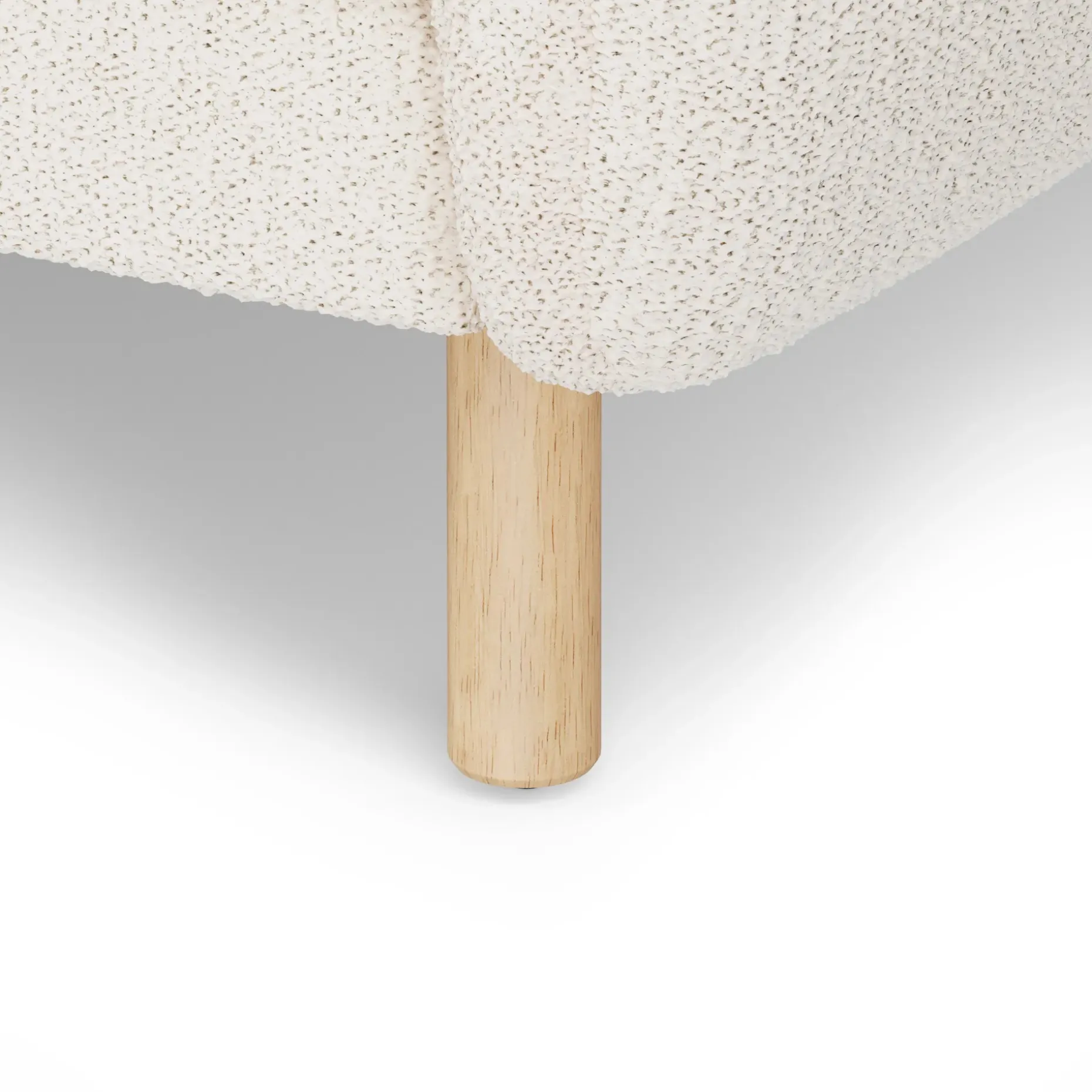 Sanders 85.5" Sofa - Ivory Wool Bouclé