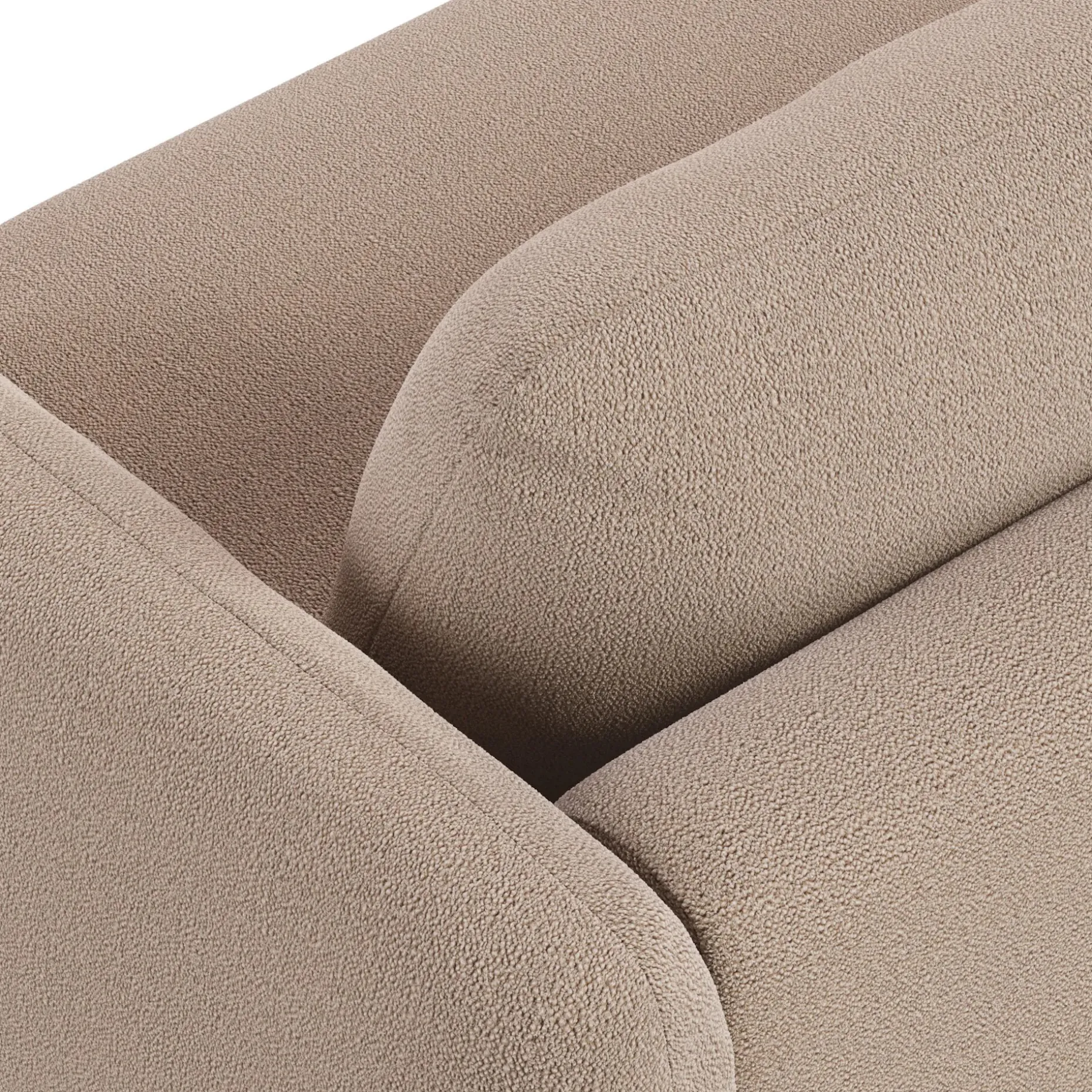 Sanders 85.5" Sofa - Sandstone Wool Bouclé
