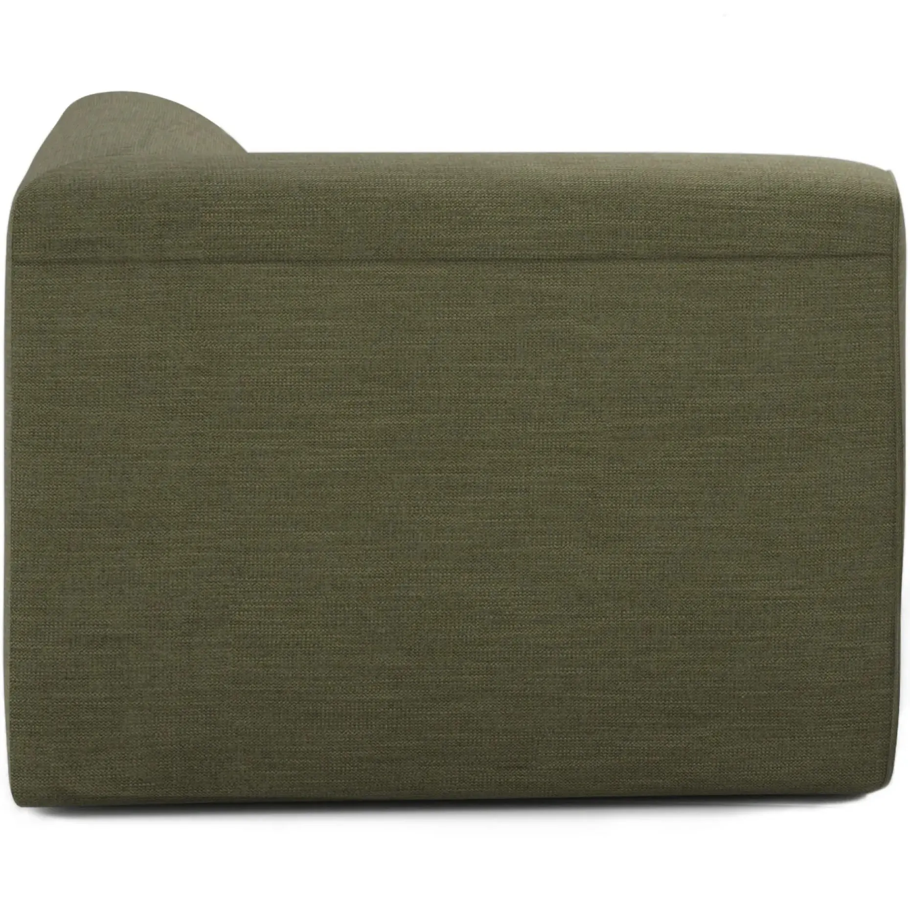 Sanna 40" Corner Chair Module - Magnet Green