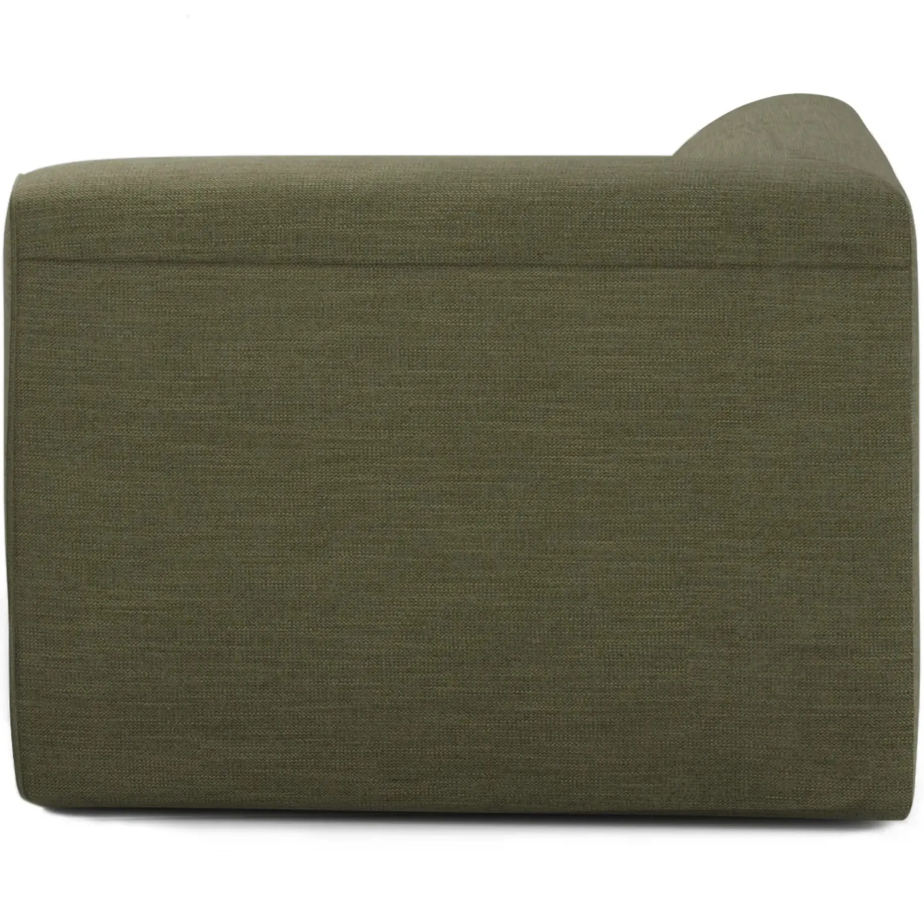 Sanna 40" Corner Chair Module - Magnet Green