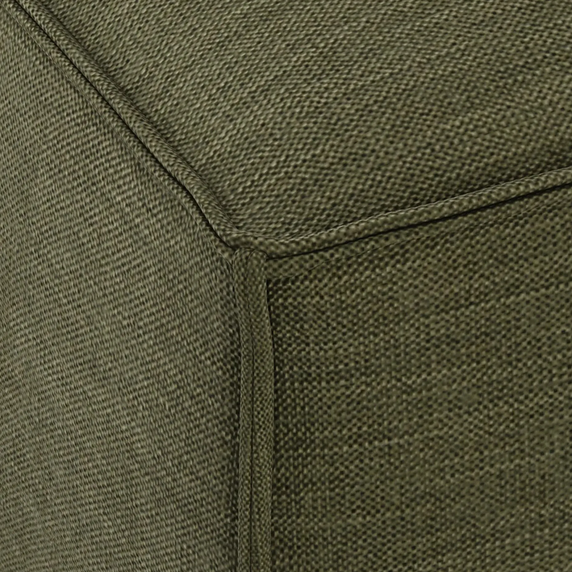 Sanna 40" Corner Chair Module - Magnet Green