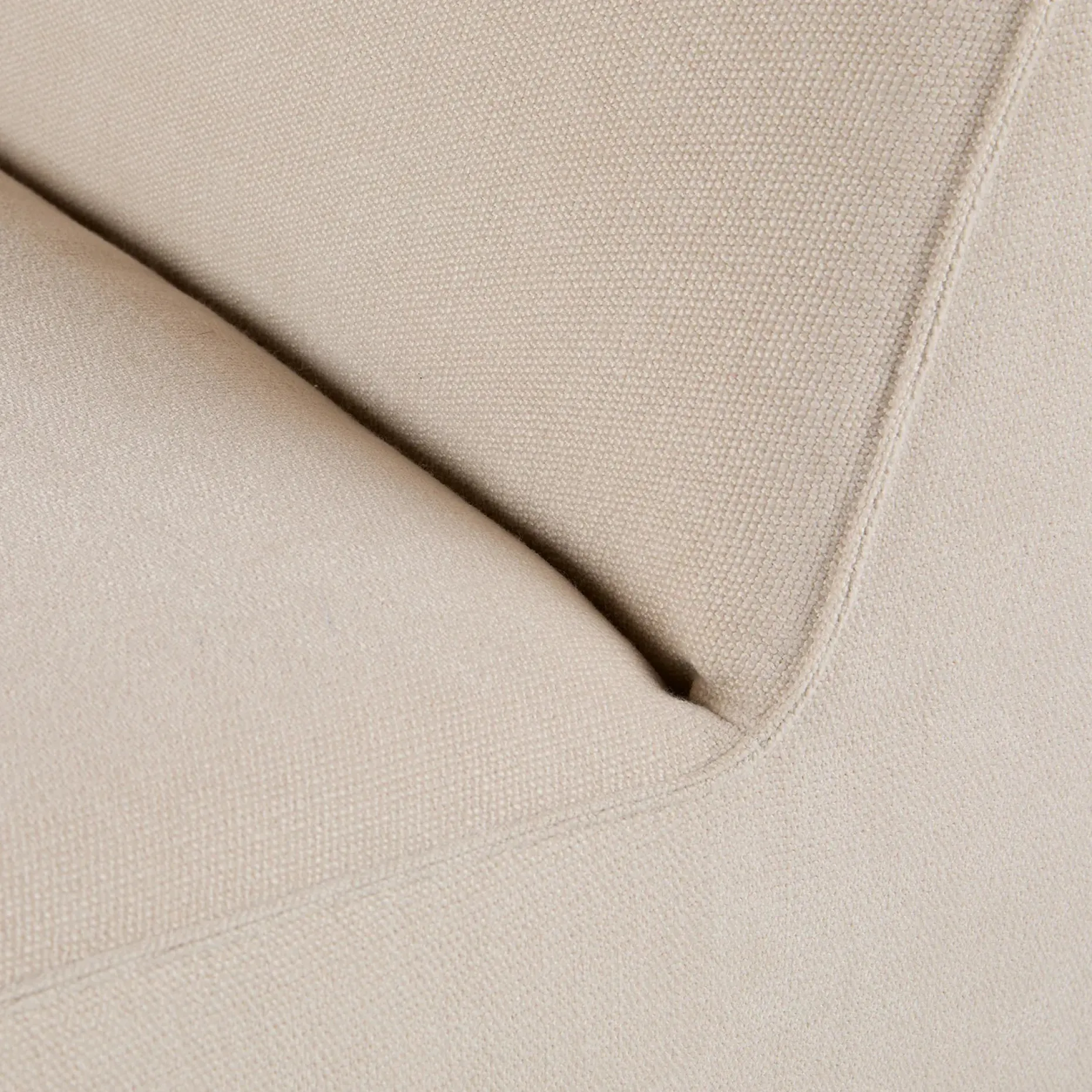 Sanna 40" Corner Chair Module - Magnet Ivory