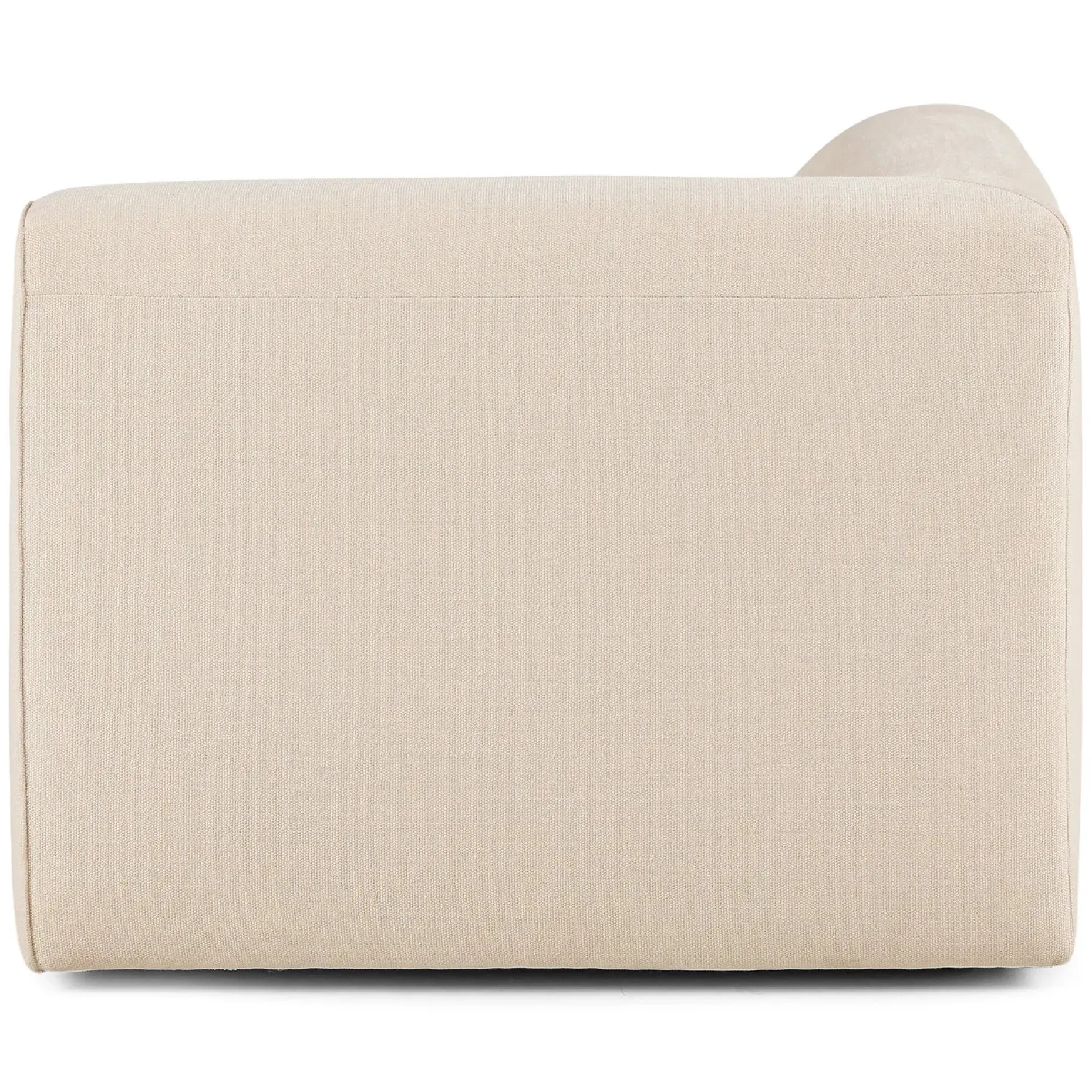 Sanna 40" Corner Chair Module - Magnet Ivory
