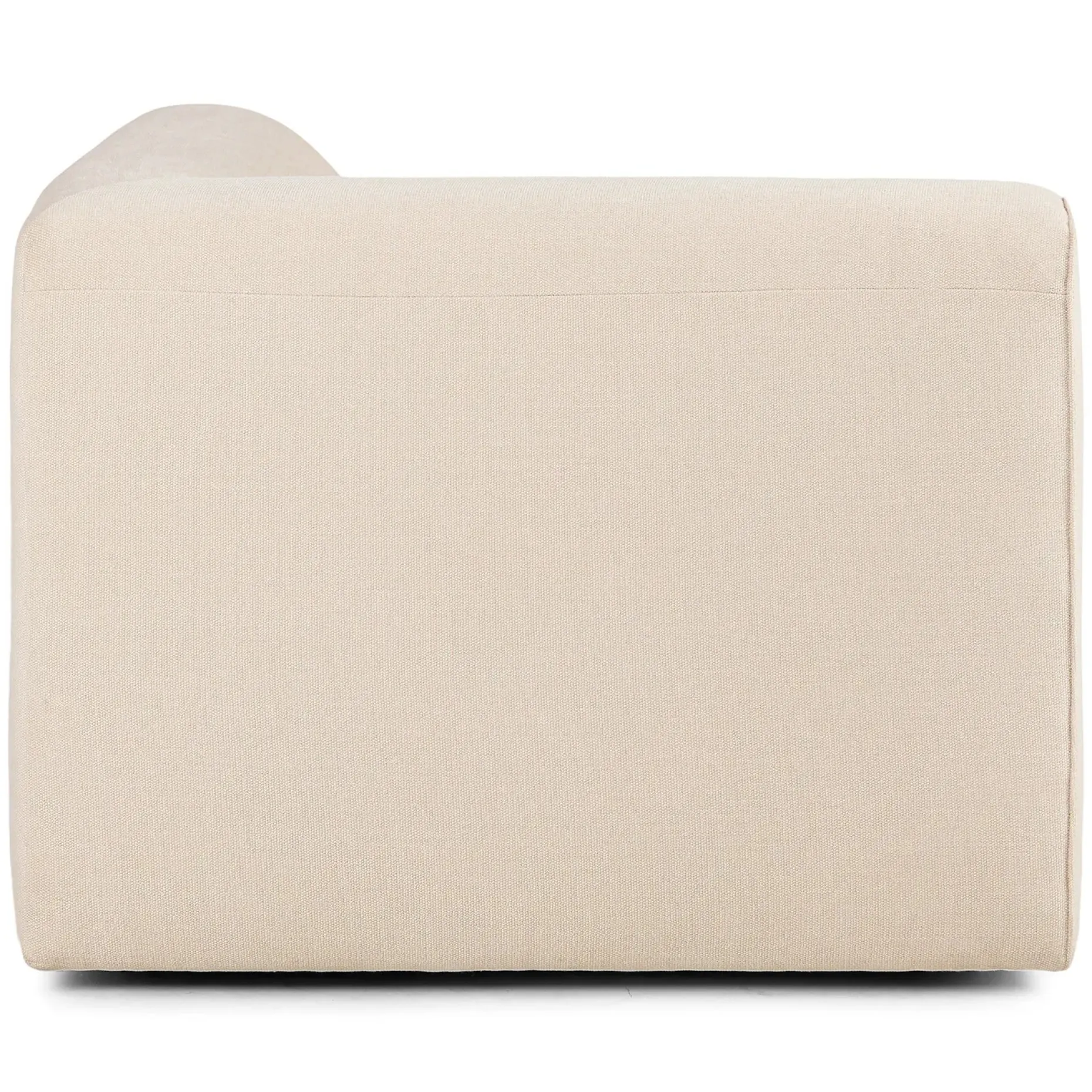 Sanna 40" Corner Chair Module - Magnet Ivory