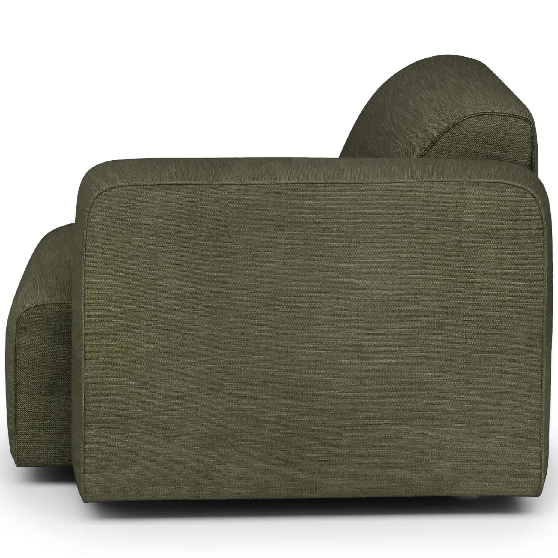 Sanna 46" Right Arm Module - Magnet Green