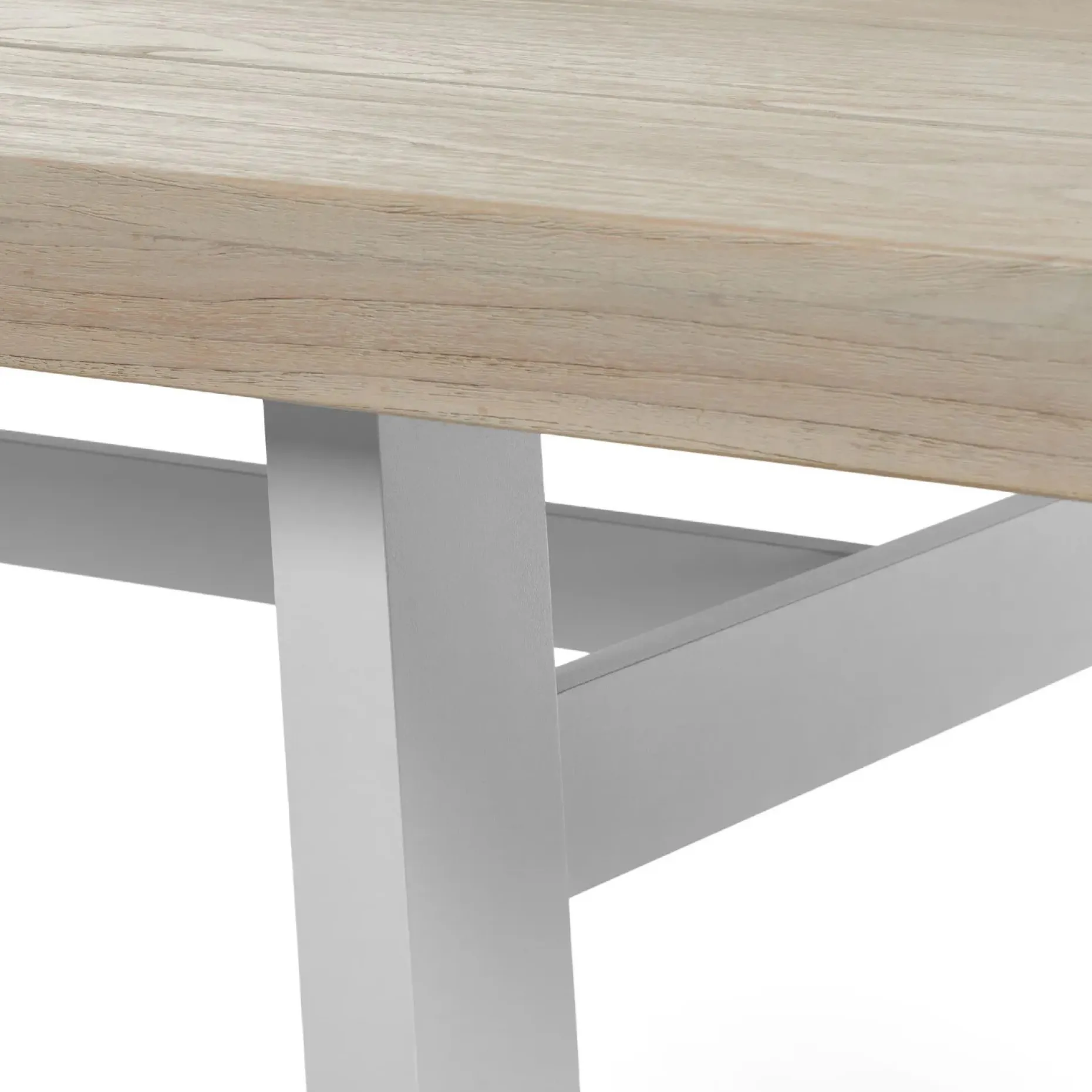 Sardis 77" Outdoor Dining Table - Driftwood Gray