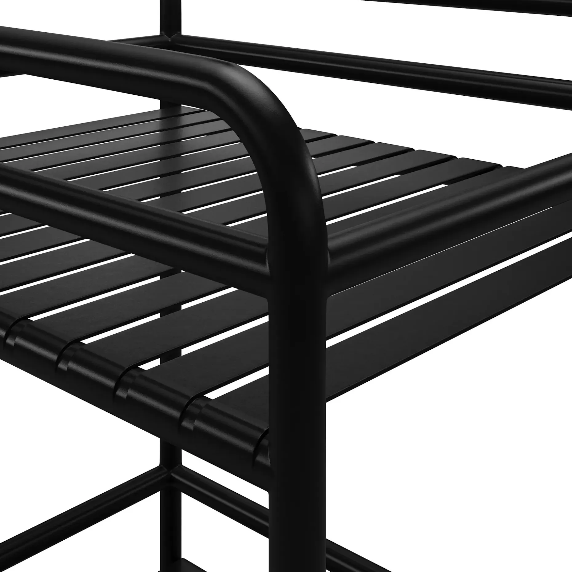 Sarek Outdoor Bar Cart - Black