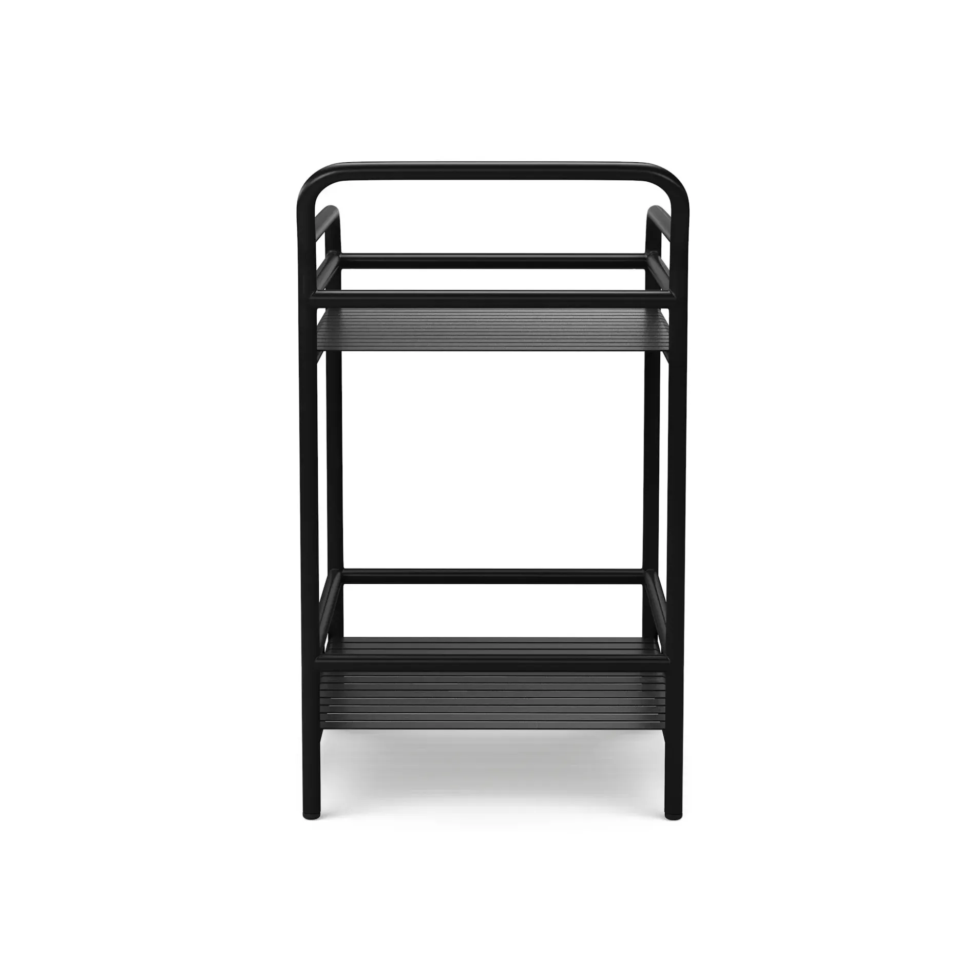 Sarek Outdoor Bar Cart - Black