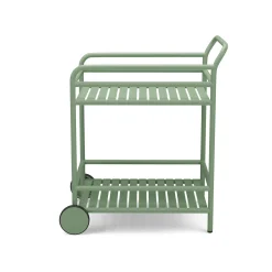 Sarek Outdoor Bar Cart - Khaki Green