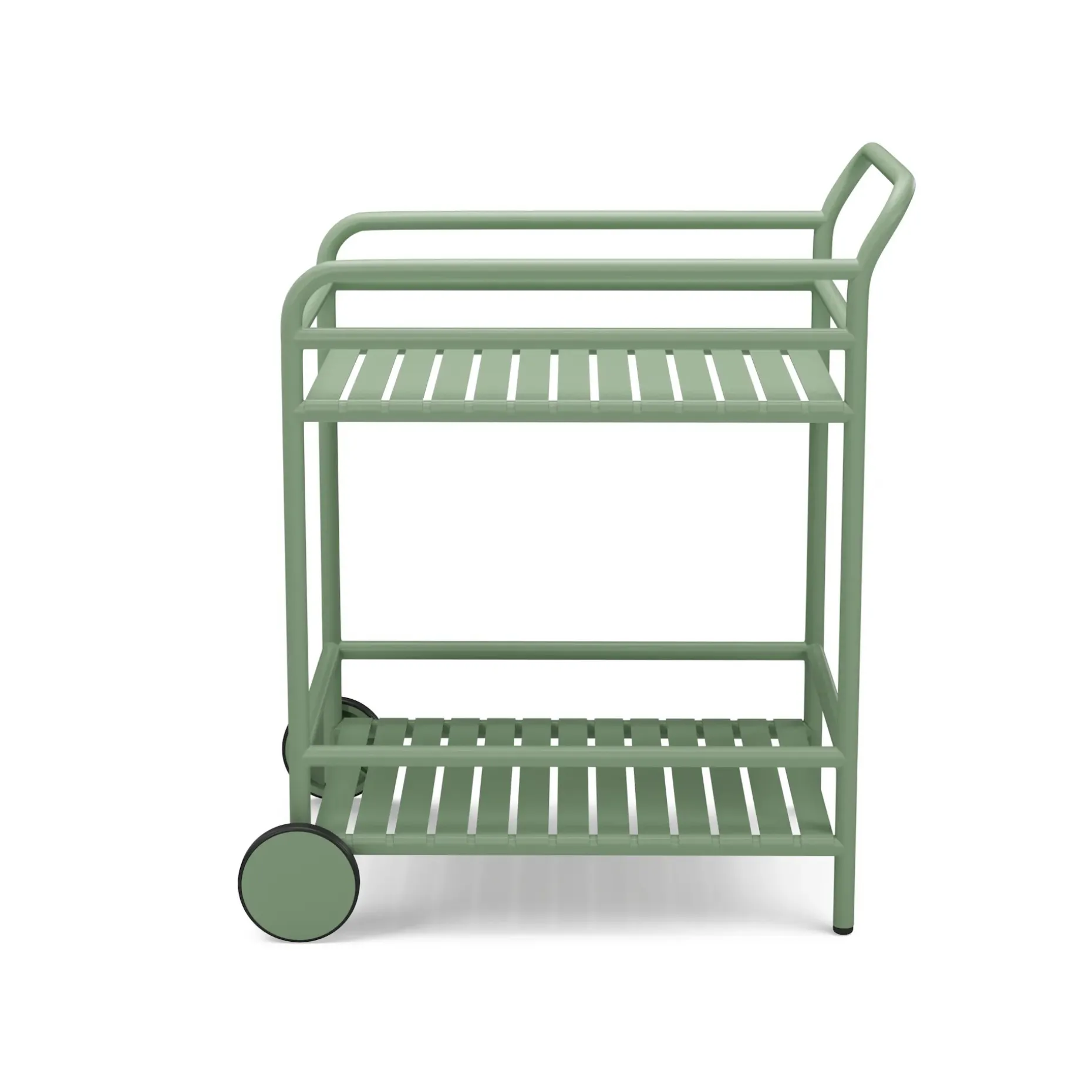 Sarek Outdoor Bar Cart - Khaki Green
