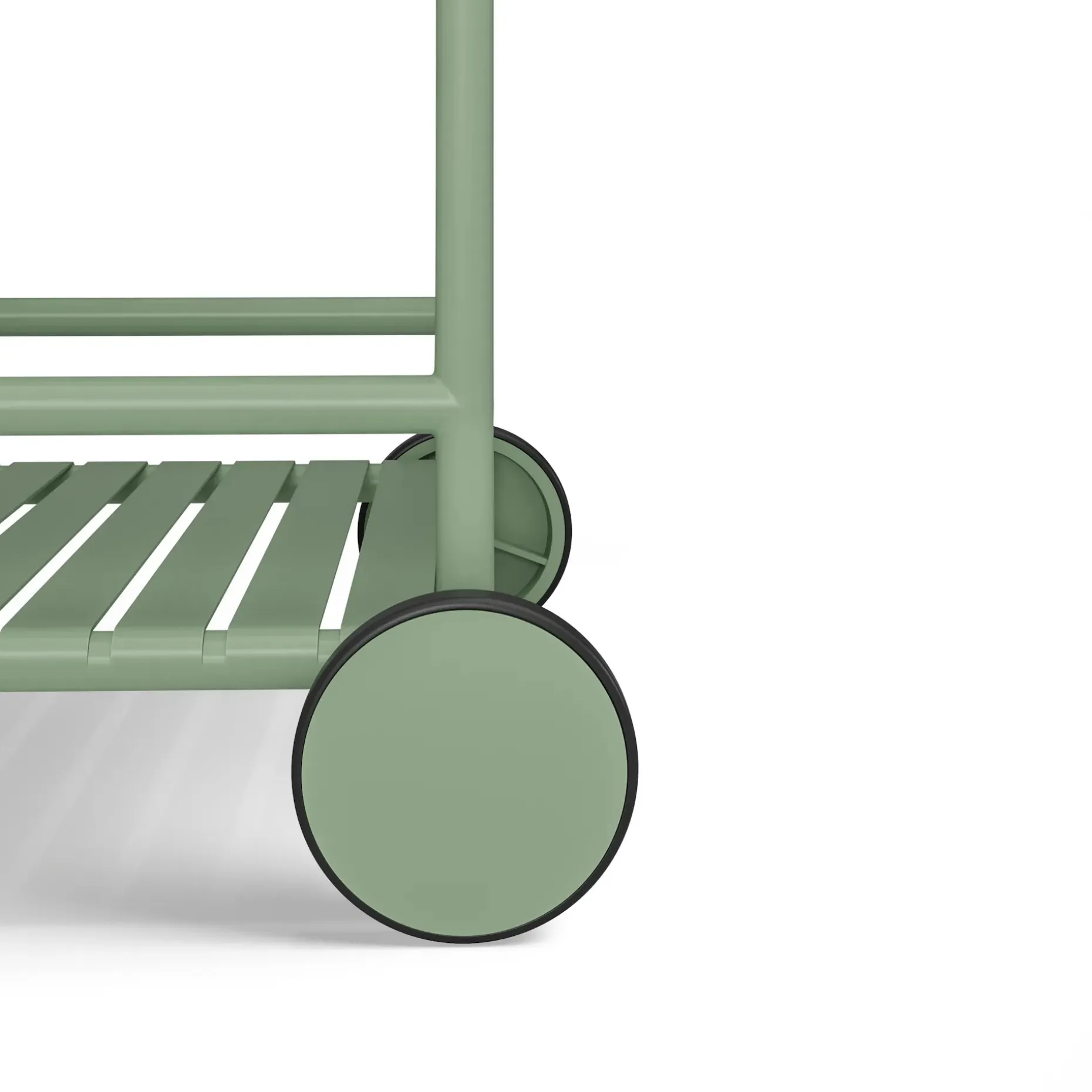 Sarek Outdoor Bar Cart - Khaki Green