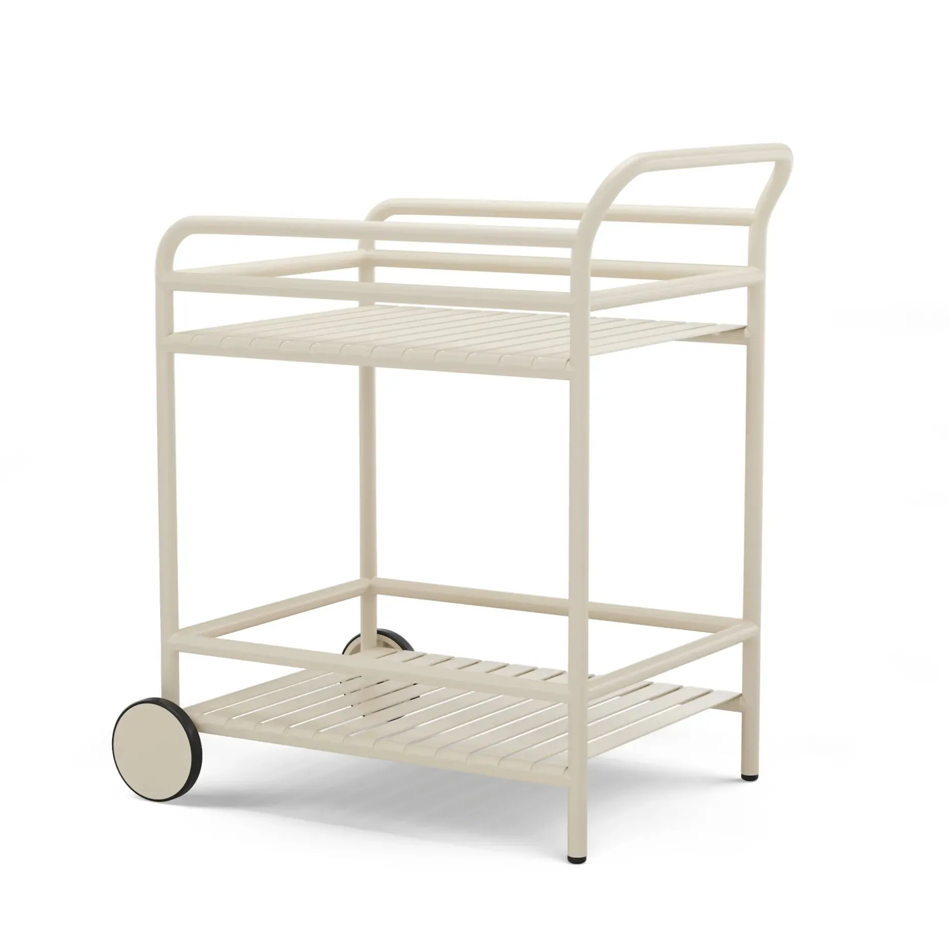 Sarek Outdoor Bar Cart - Taupe