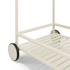 Sarek Outdoor Bar Cart - Taupe