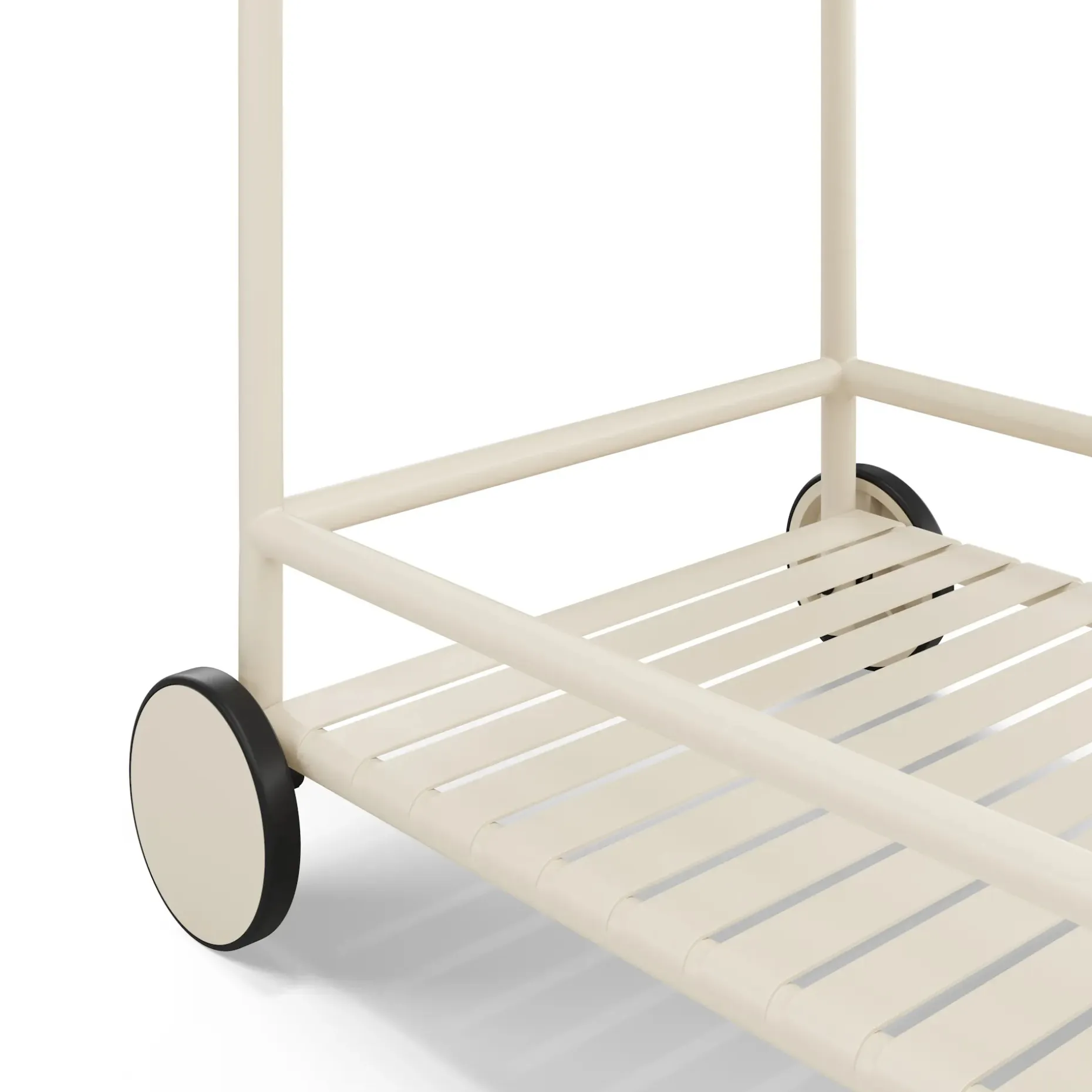 Sarek Outdoor Bar Cart - Taupe