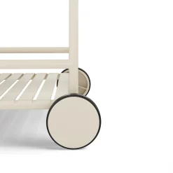 Sarek Outdoor Bar Cart - Taupe