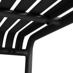 Sarek 29.5" Outdoor Bar Table - Black