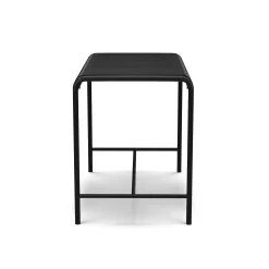 Sarek 51" Outdoor Bar Table - Black