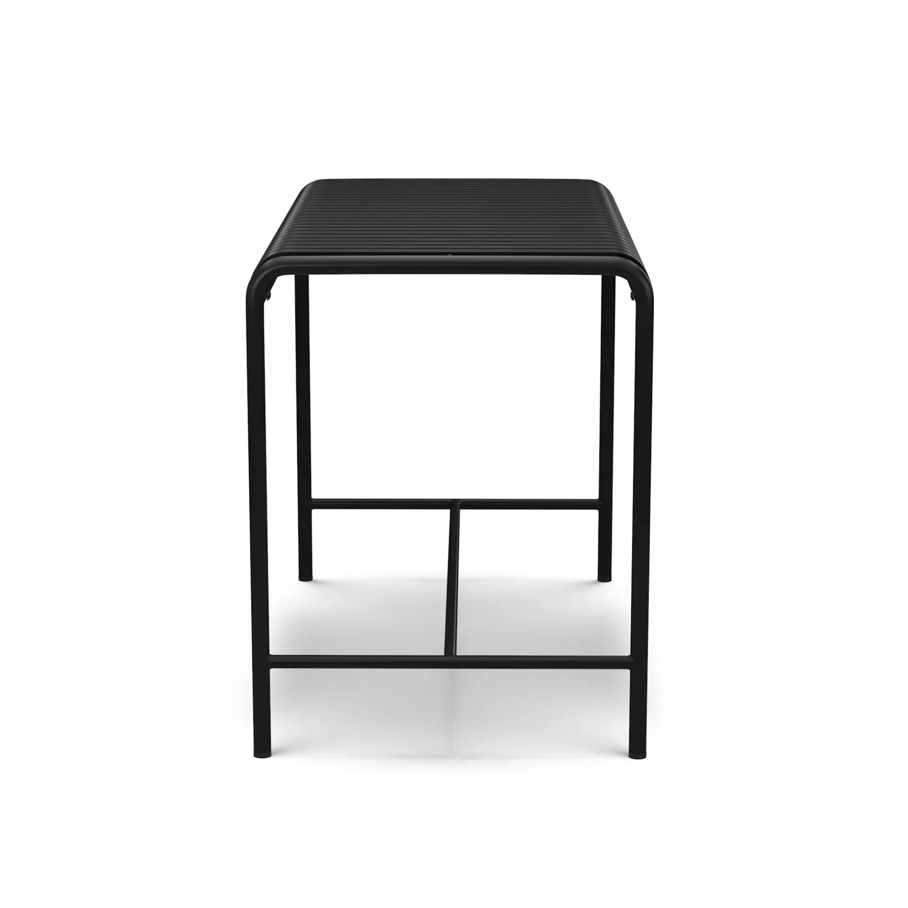 Sarek 51" Outdoor Bar Table - Black