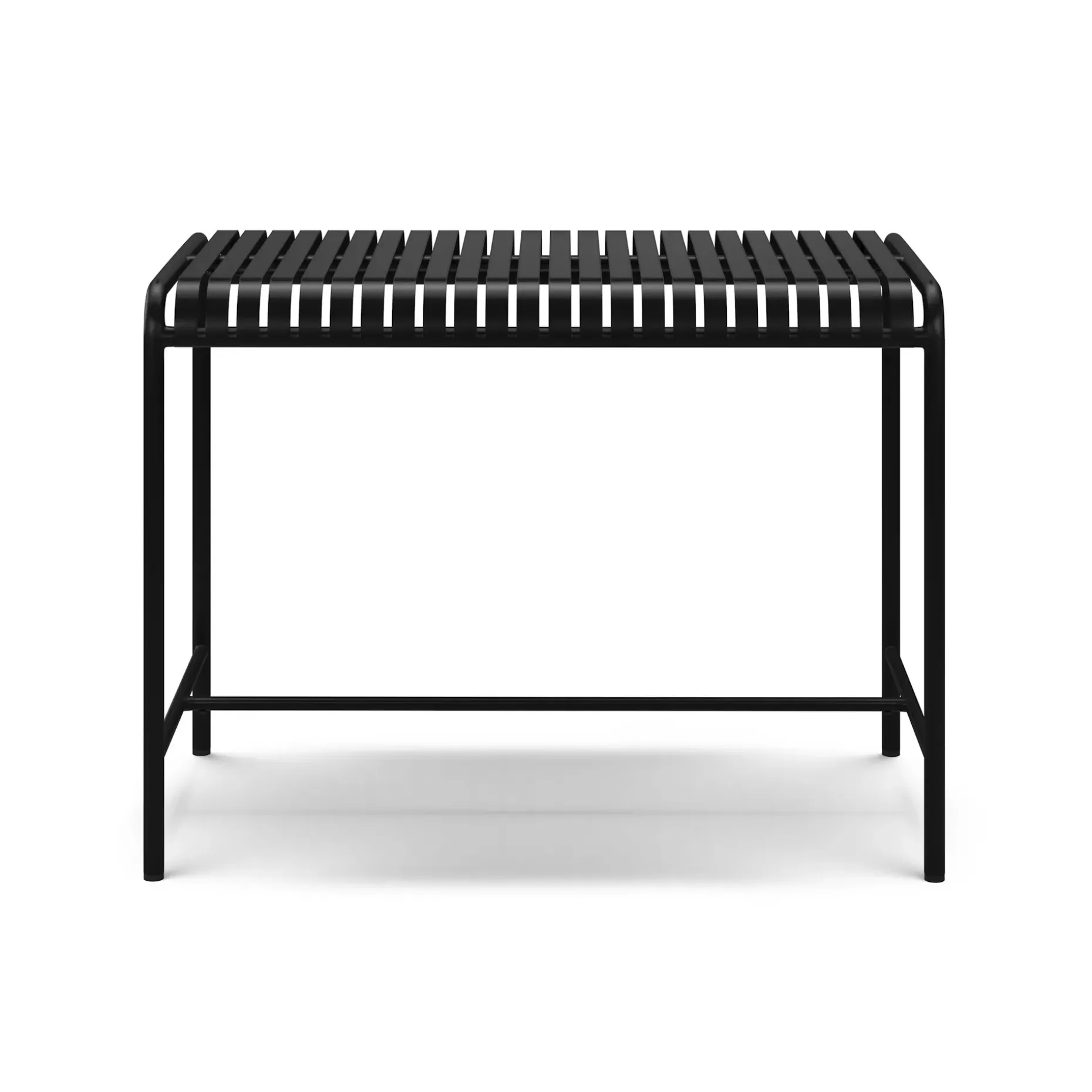 Sarek 51" Outdoor Bar Table - Black