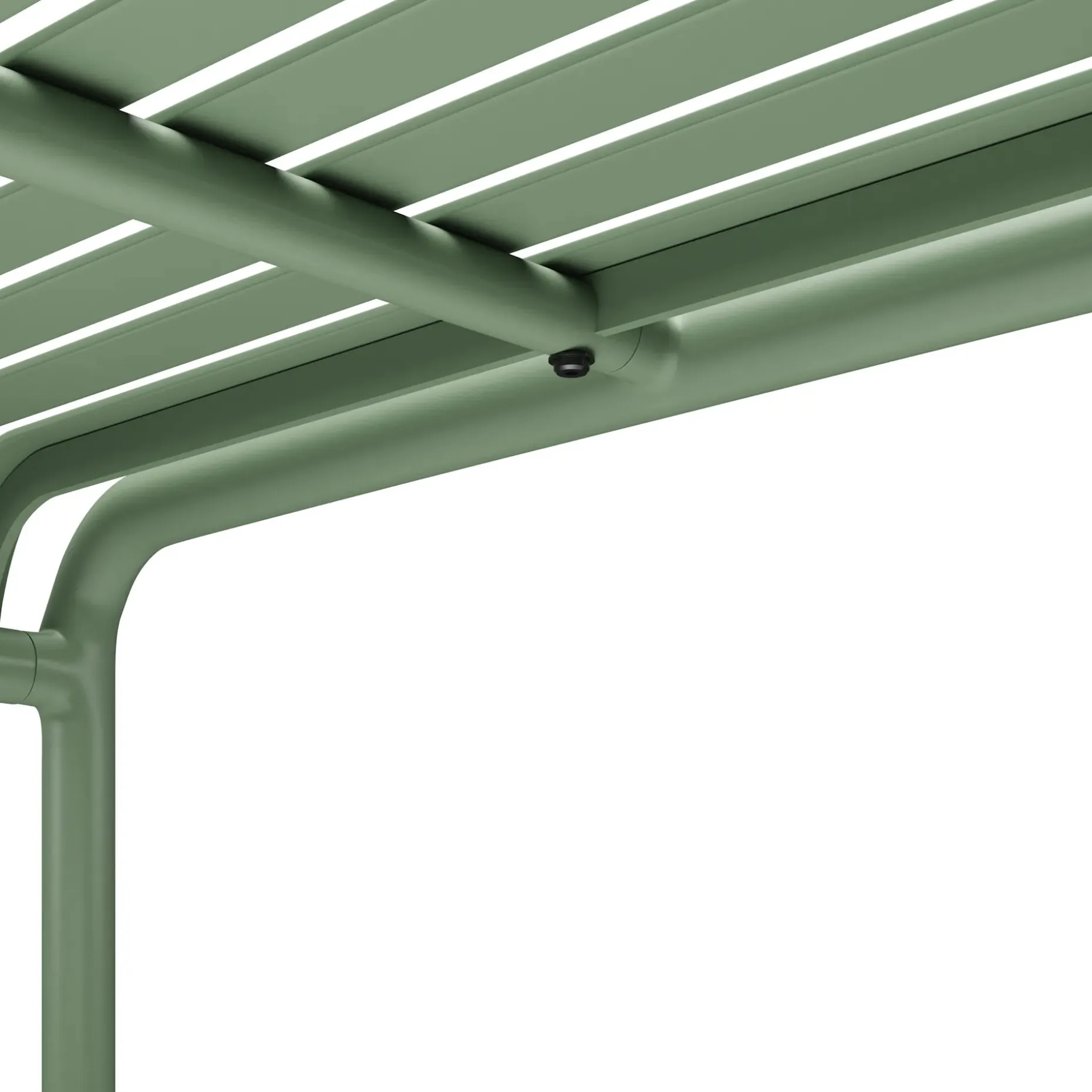 Sarek 51" Outdoor Bar Table - Khaki Green