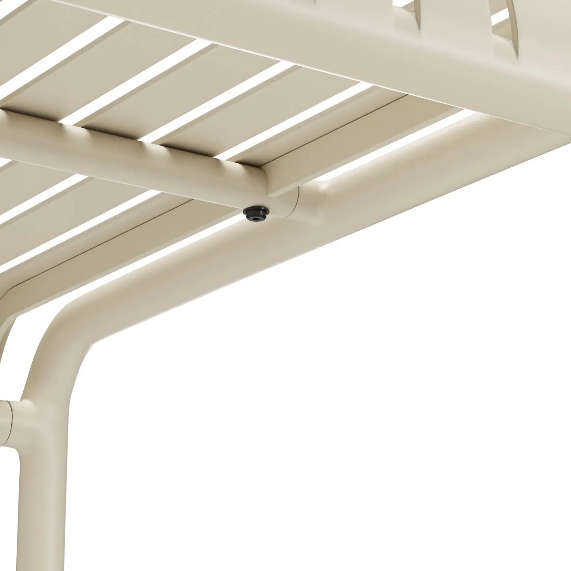Sarek 29.5" Outdoor Bar Table - Taupe
