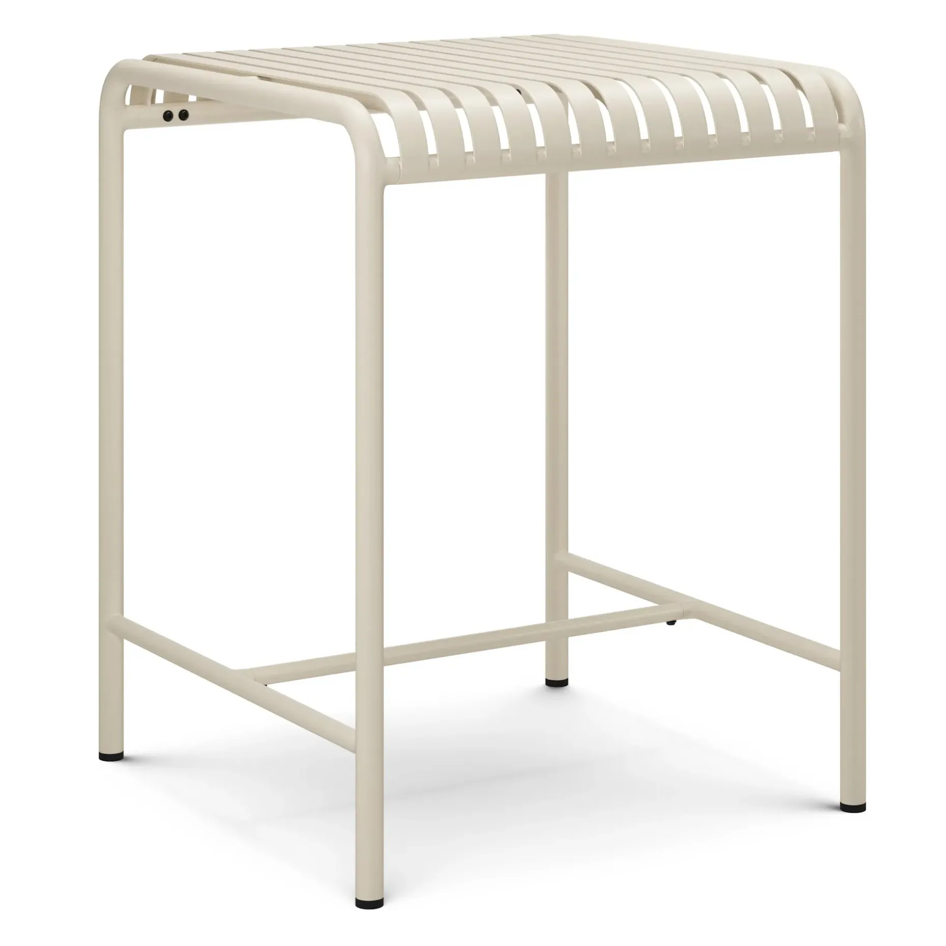Sarek 29.5" Outdoor Bar Table - Taupe