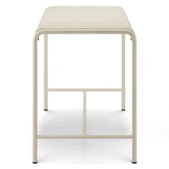 Sarek 51" Outdoor Bar Table - Taupe