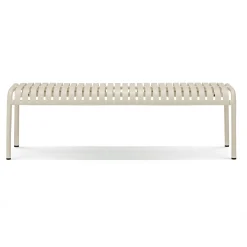 Sarek 59" Outdoor Bench - Taupe