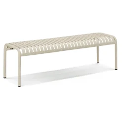 Sarek 59" Outdoor Bench - Taupe